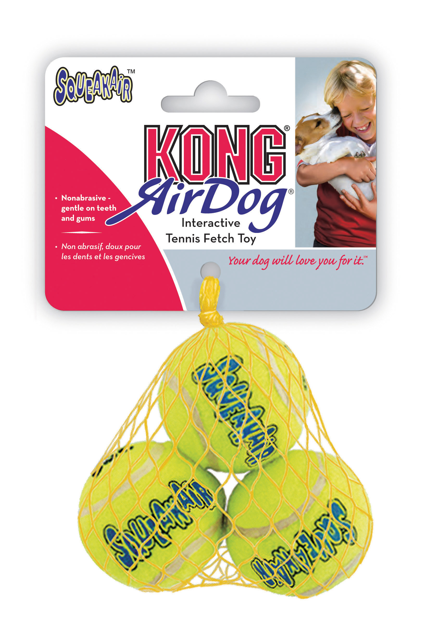 Kong Tennisball 3-pack S
