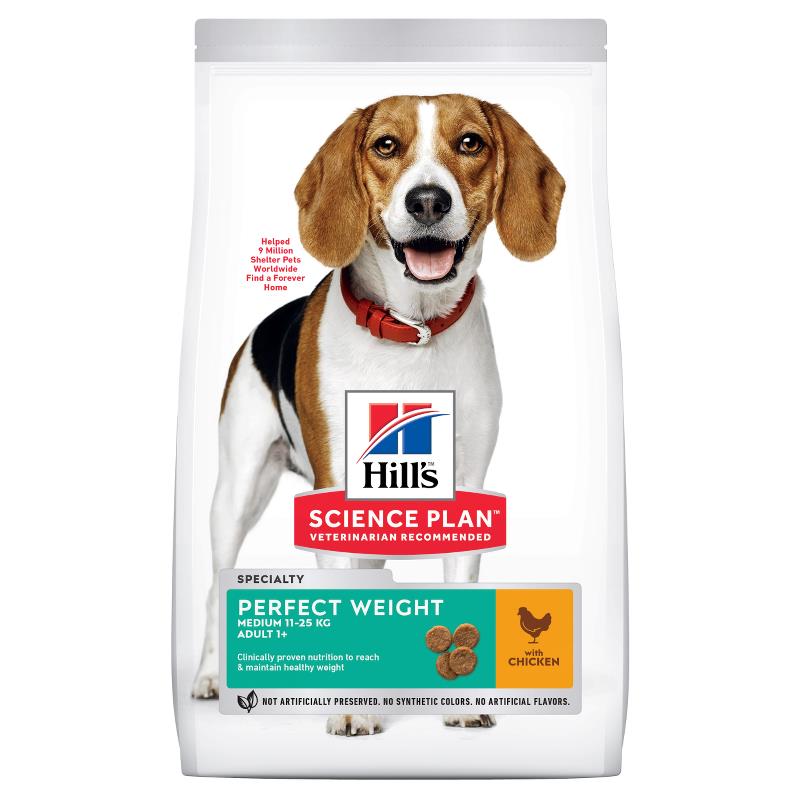 SP Canine Adult Perfect Weight Medium Chicken 2kg