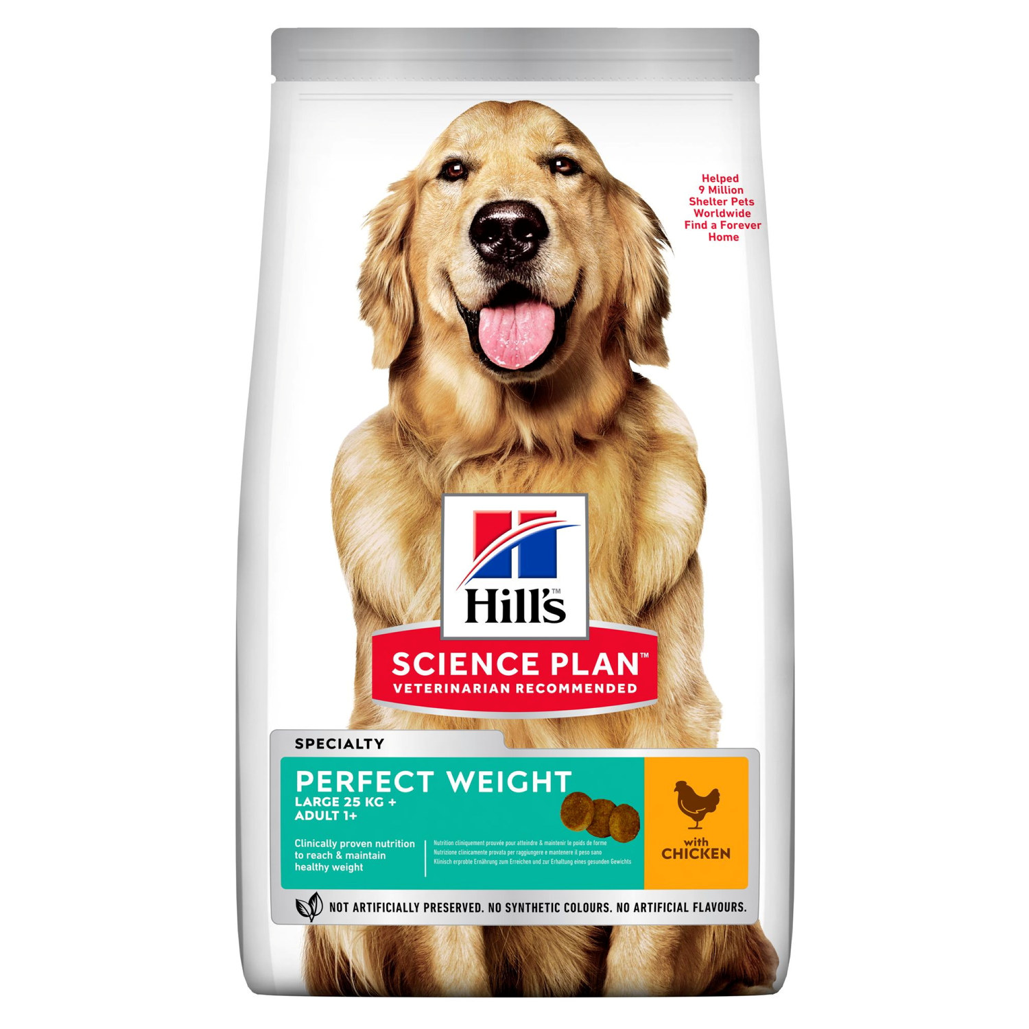 SP Canine Adult Perfect Weight Large Breed Chicken 12kg