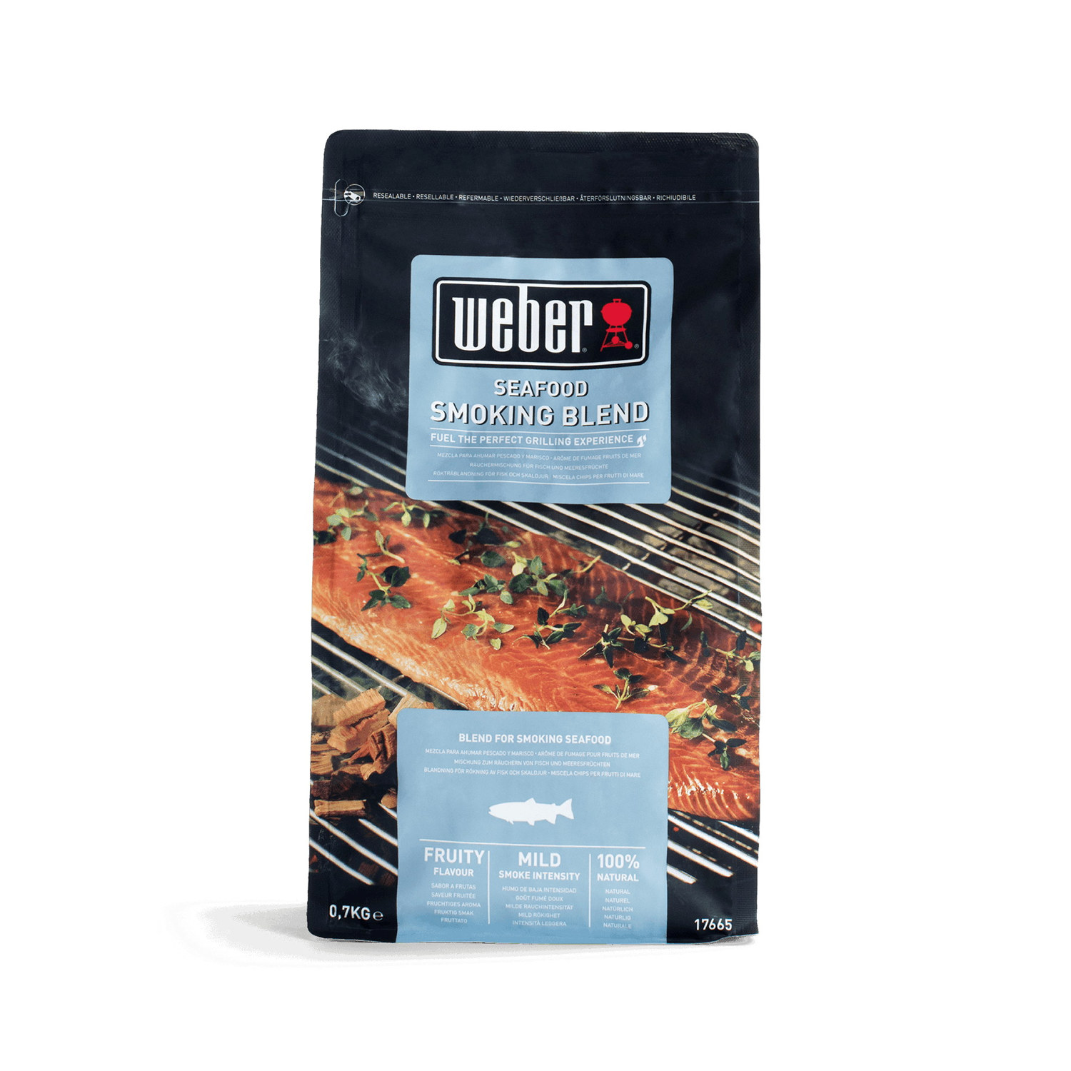 Rökflisblandning fisk och skaldjur