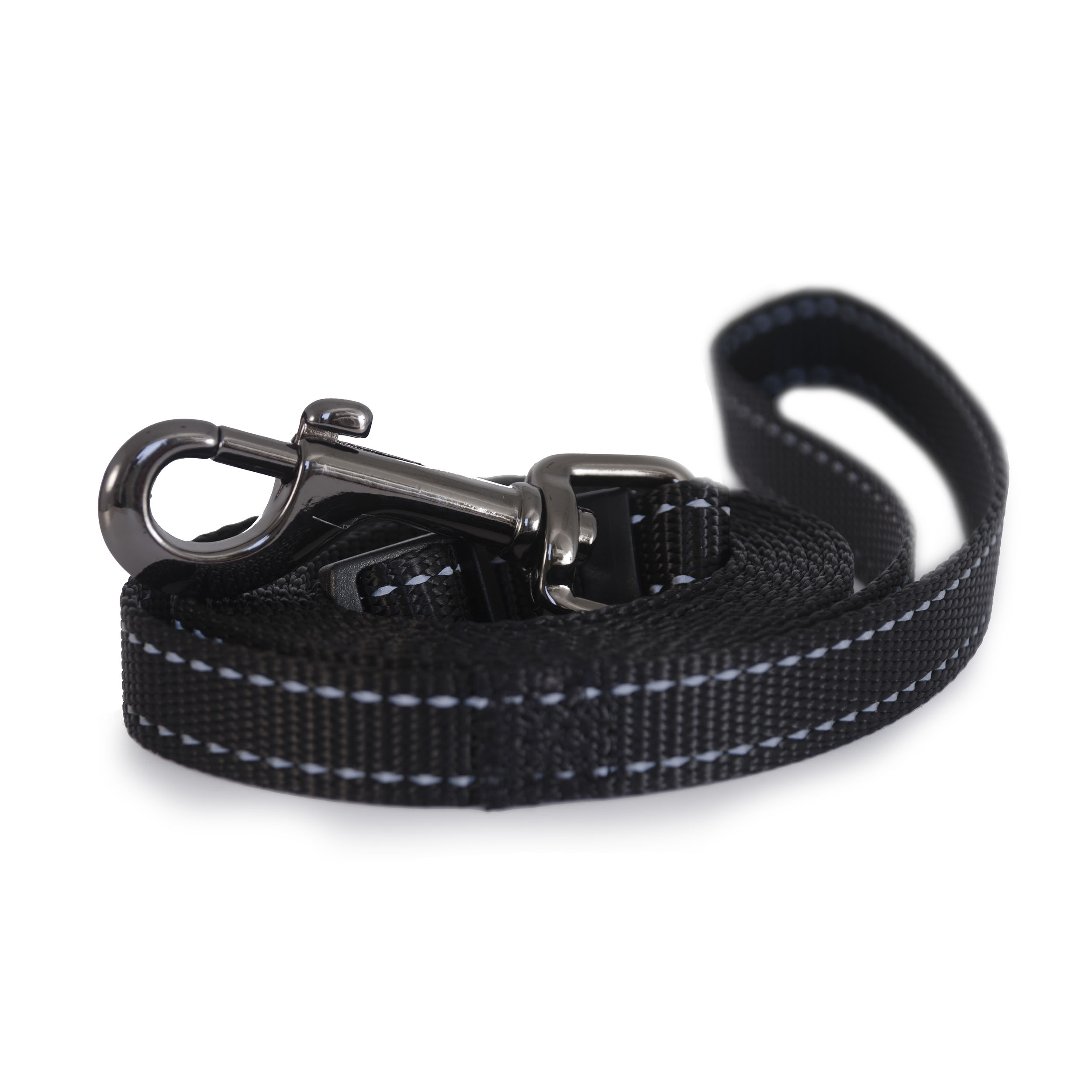 ADJUSTABLE LEASH IRIS BLACK 10MM