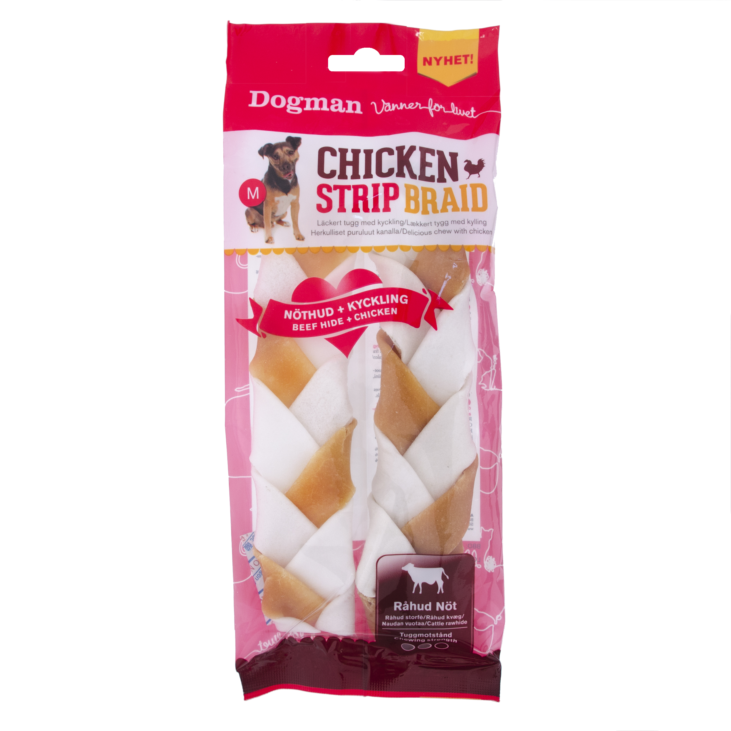 Dogman Chicken strip braid M
