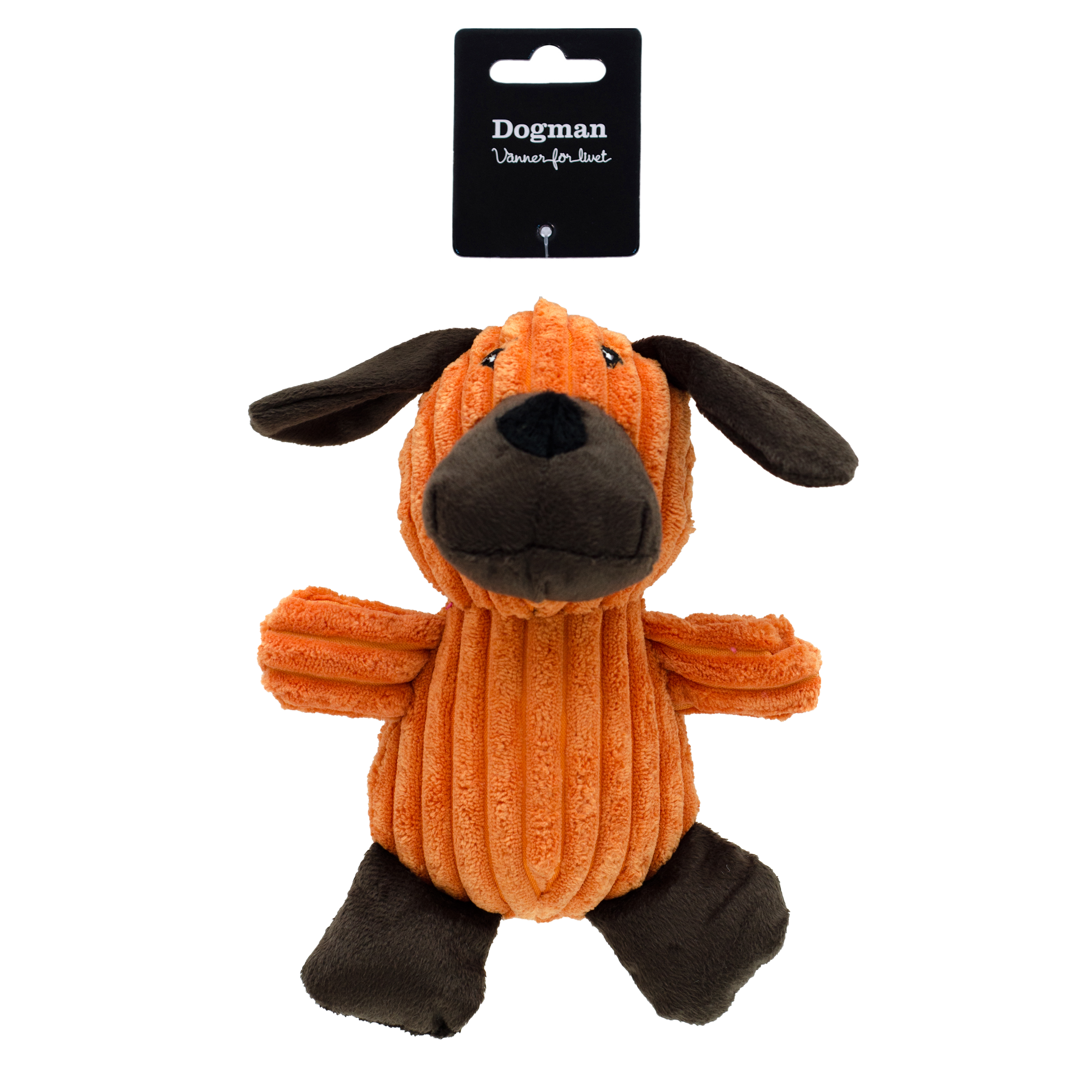 PLUSH ANIMAL IN CORDUROY 23CM