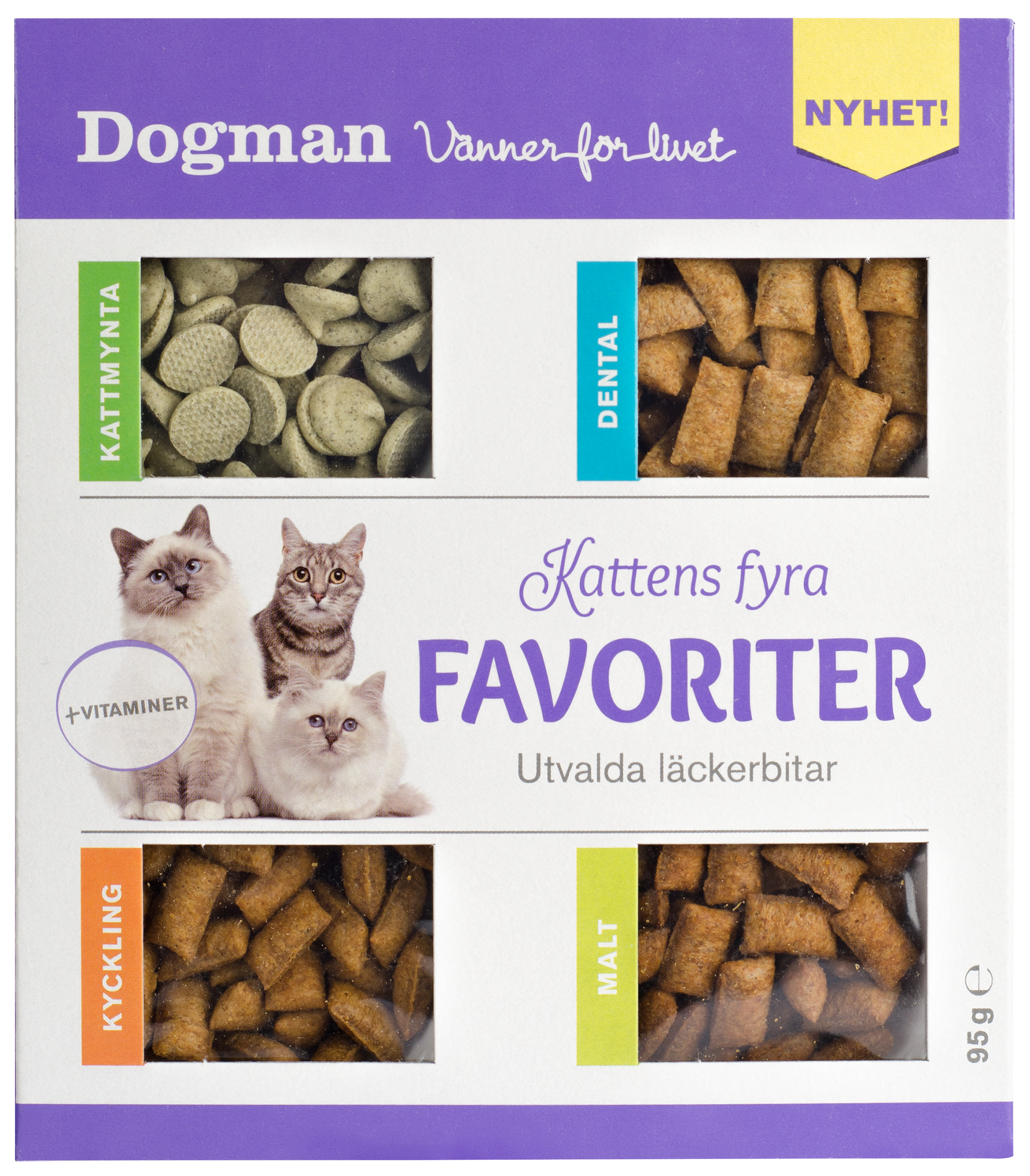 Dogman Kattens fire favoritter
