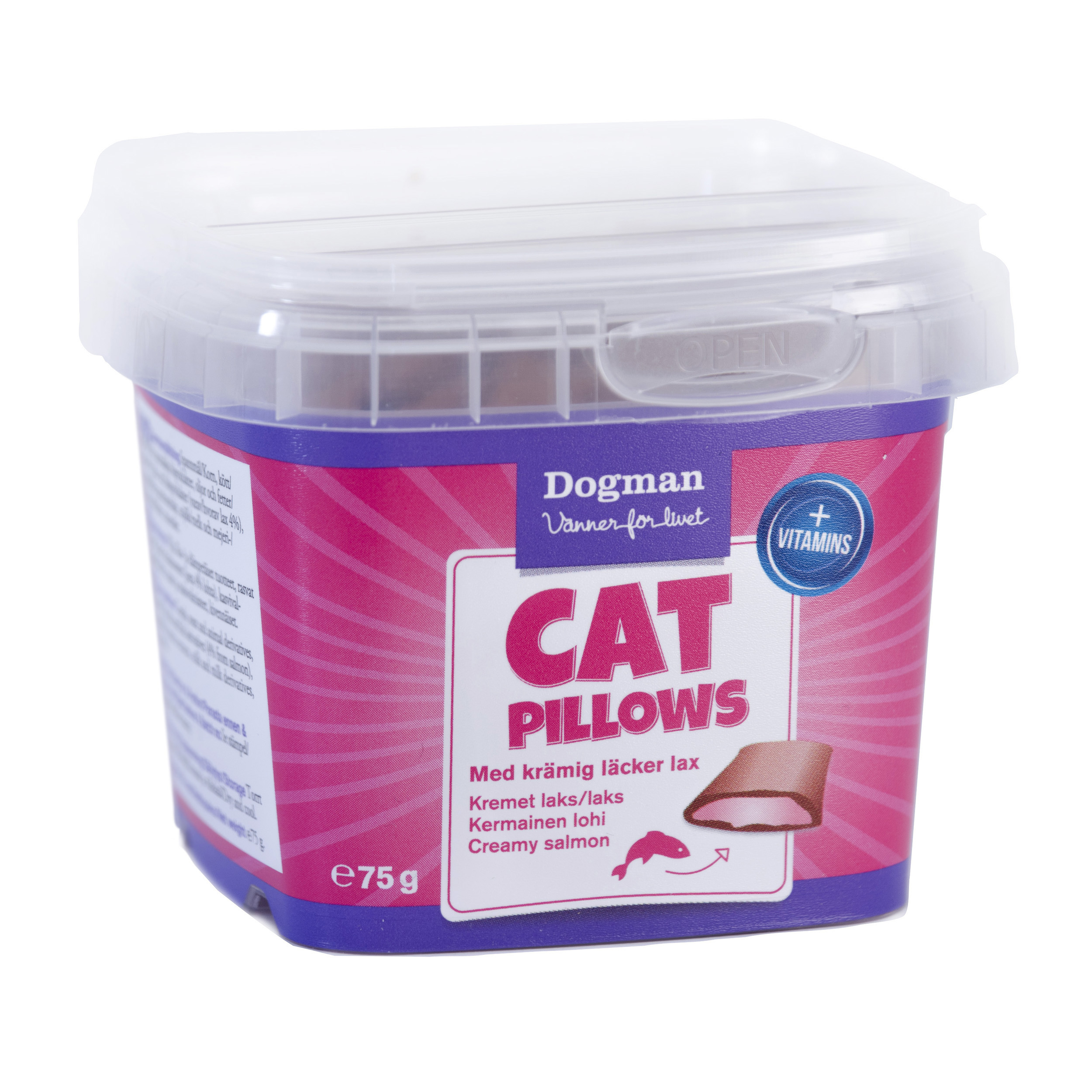 Cat Pillows kremet laks 75g