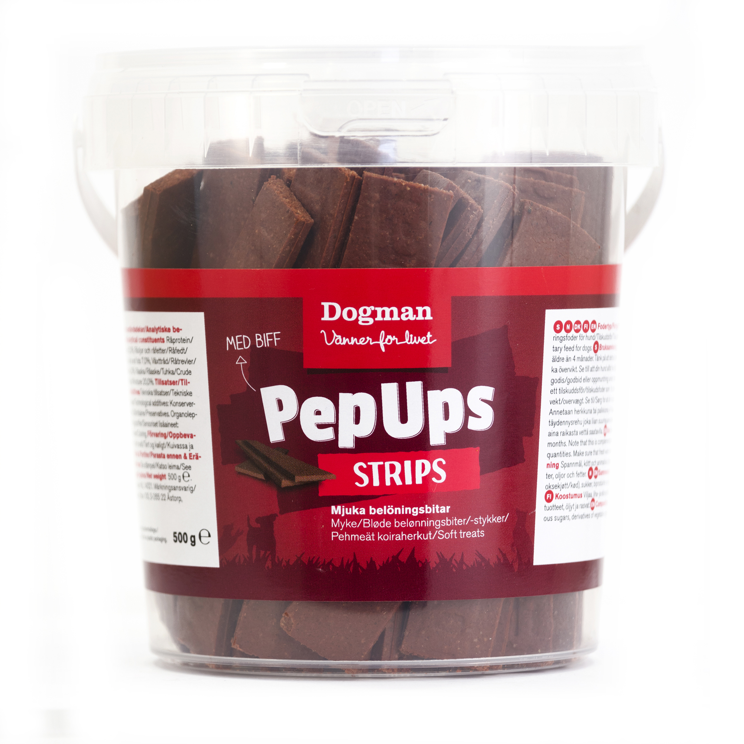 Pep Ups Strips 500g