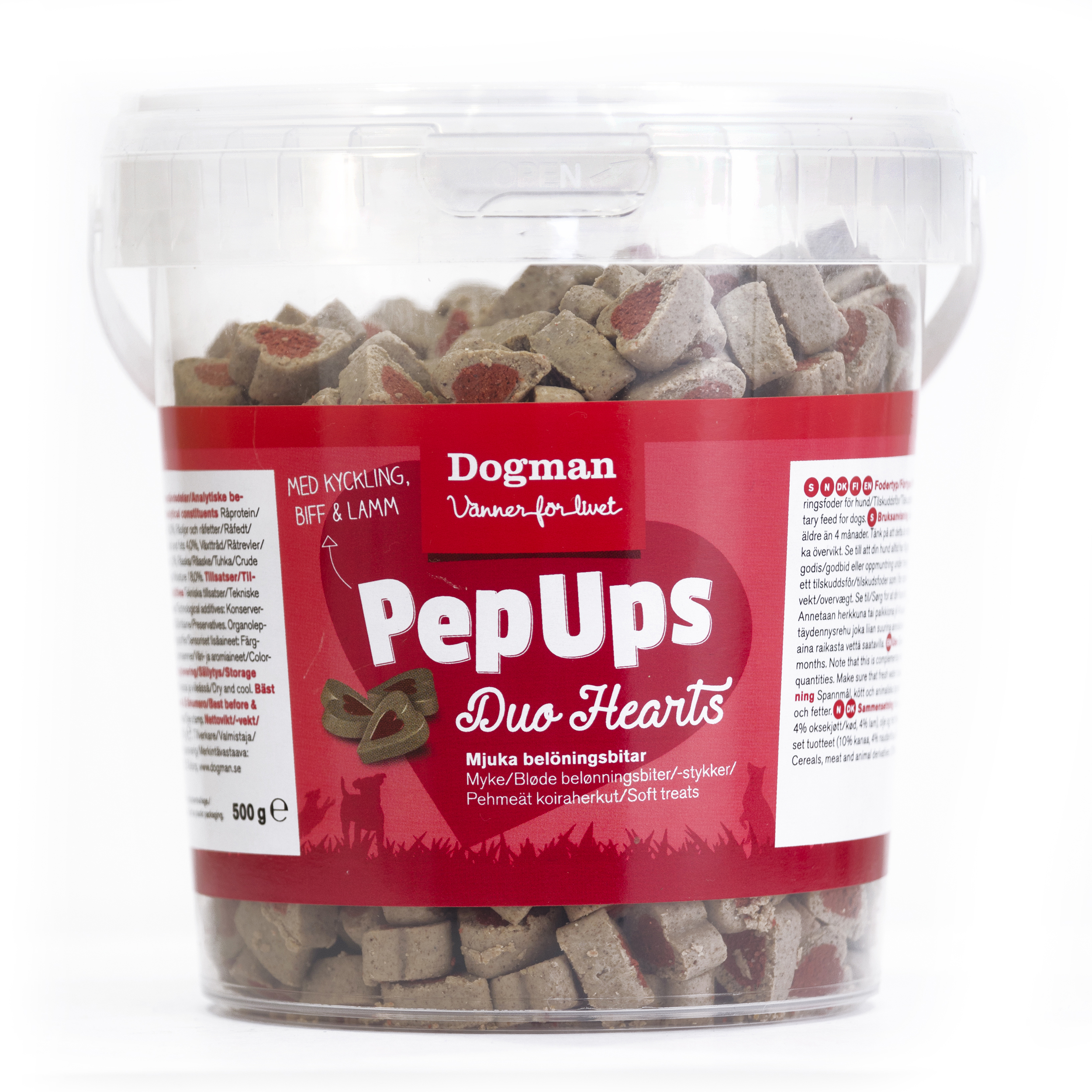 Pep Ups Duo Hearts 500g