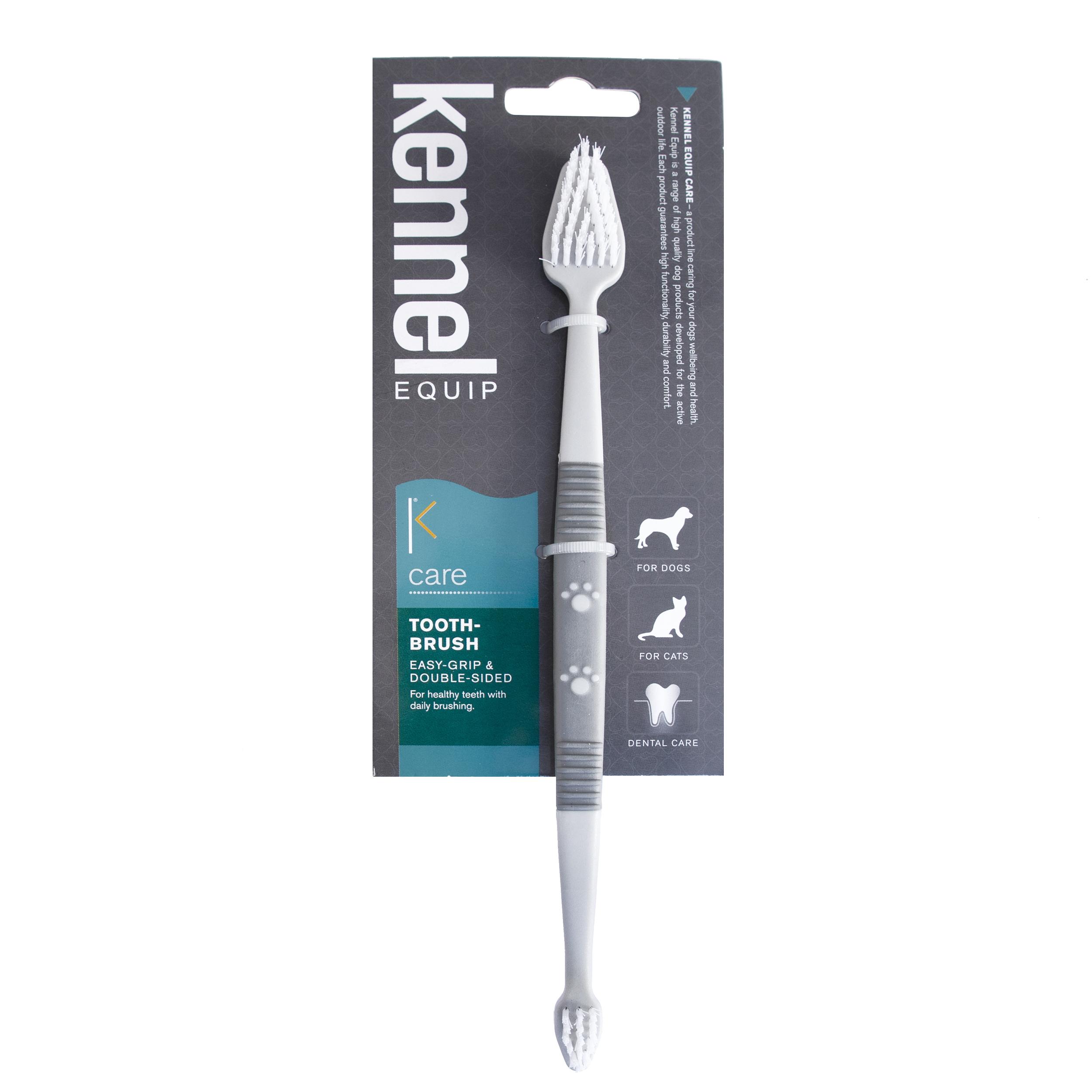 Kennel Equip Care Double-sided toothbrush 22,5cm