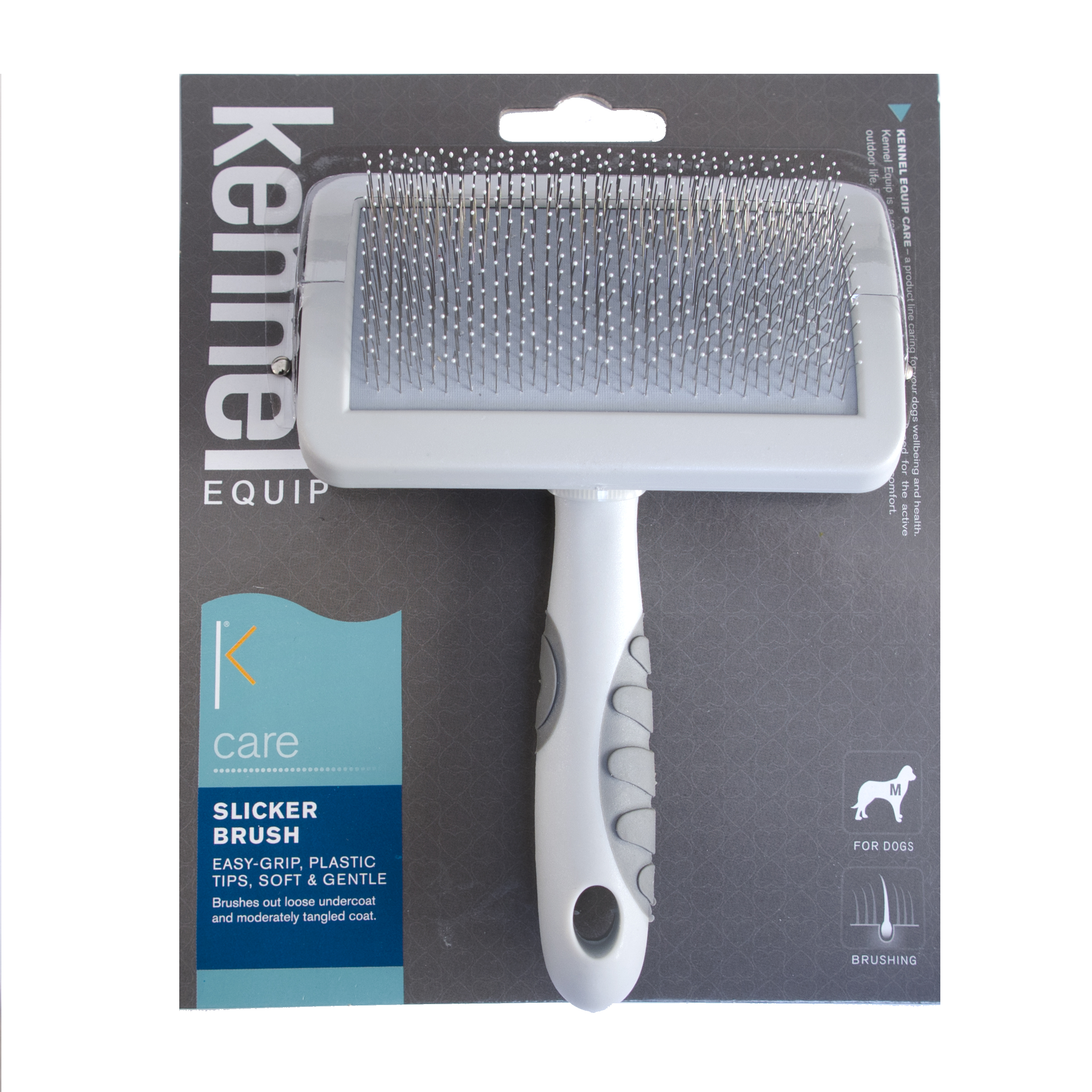 Kennel Equip Care Soft slicker brush M 15cm
