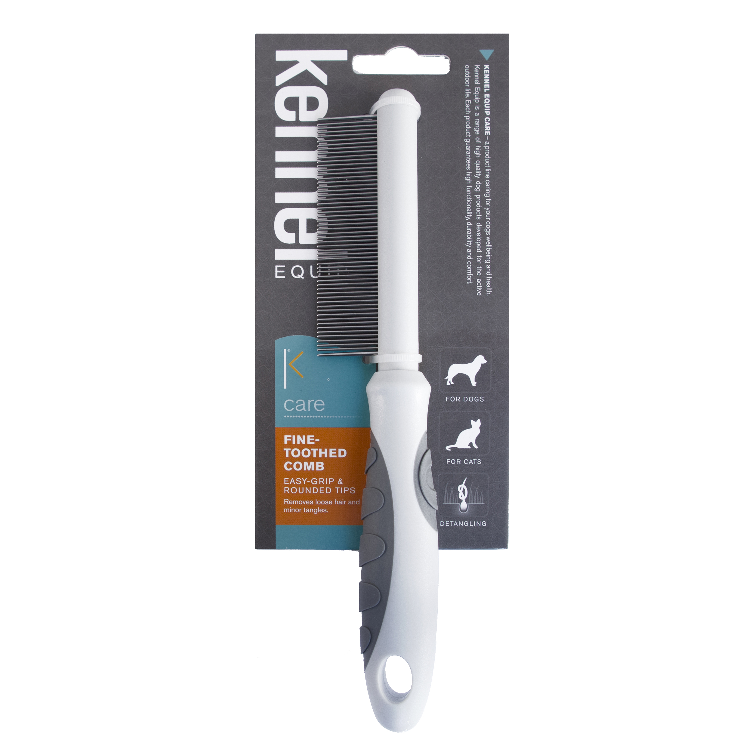 Kennel Equip Care Fine-toothed comb S 21,5cm