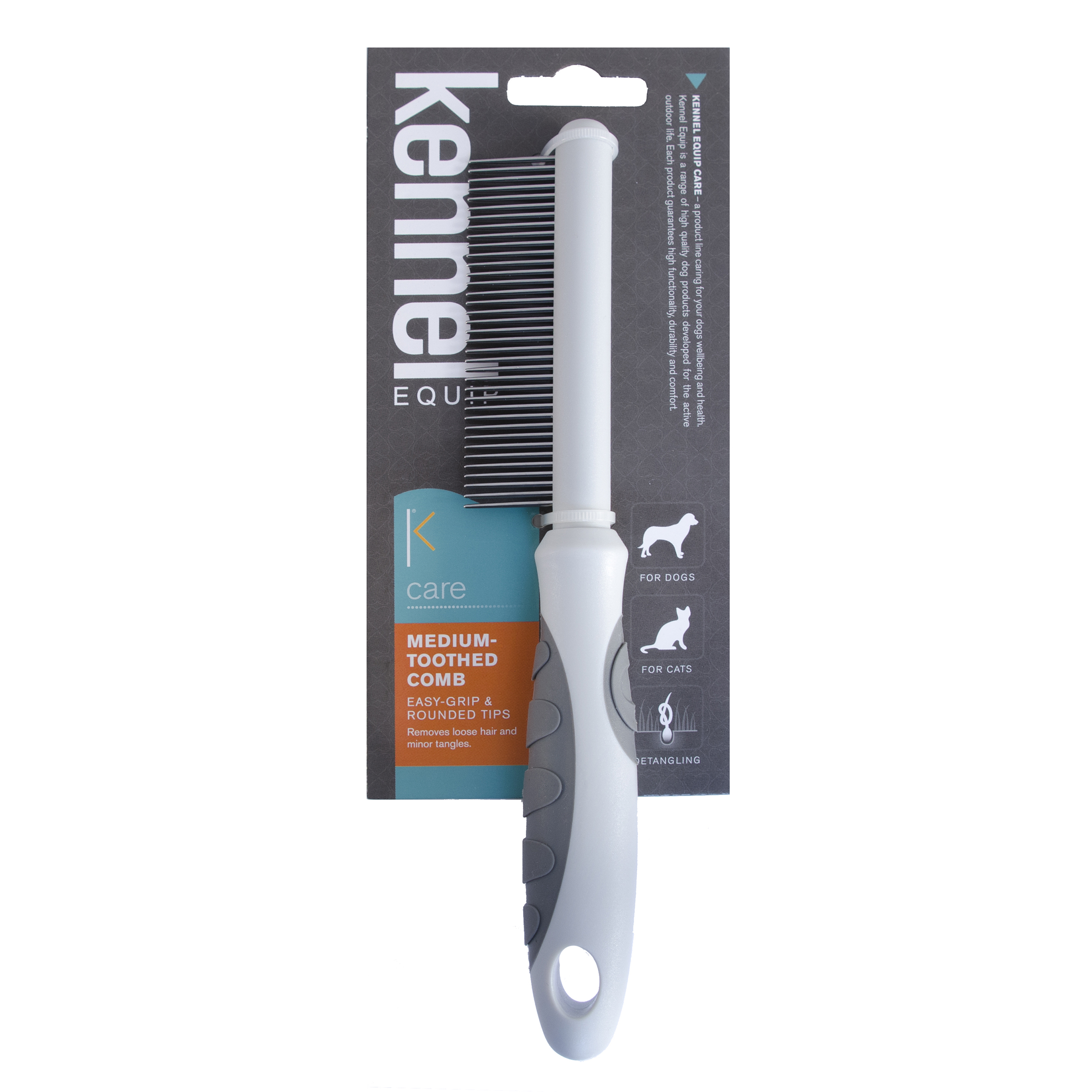 Kennel Equip Care Medium-toothed comb M 21,5cm