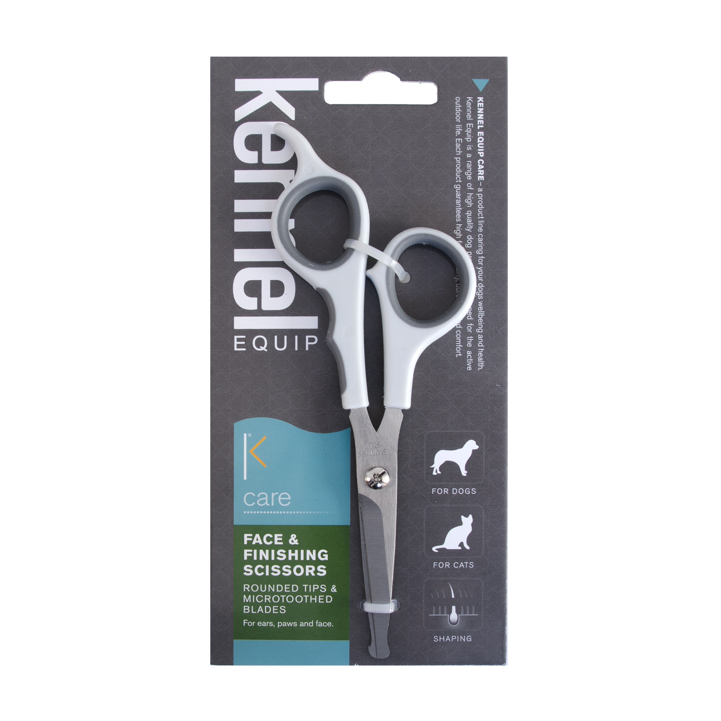 Kennel Equip Care Face & finishing scissors 15,5cm