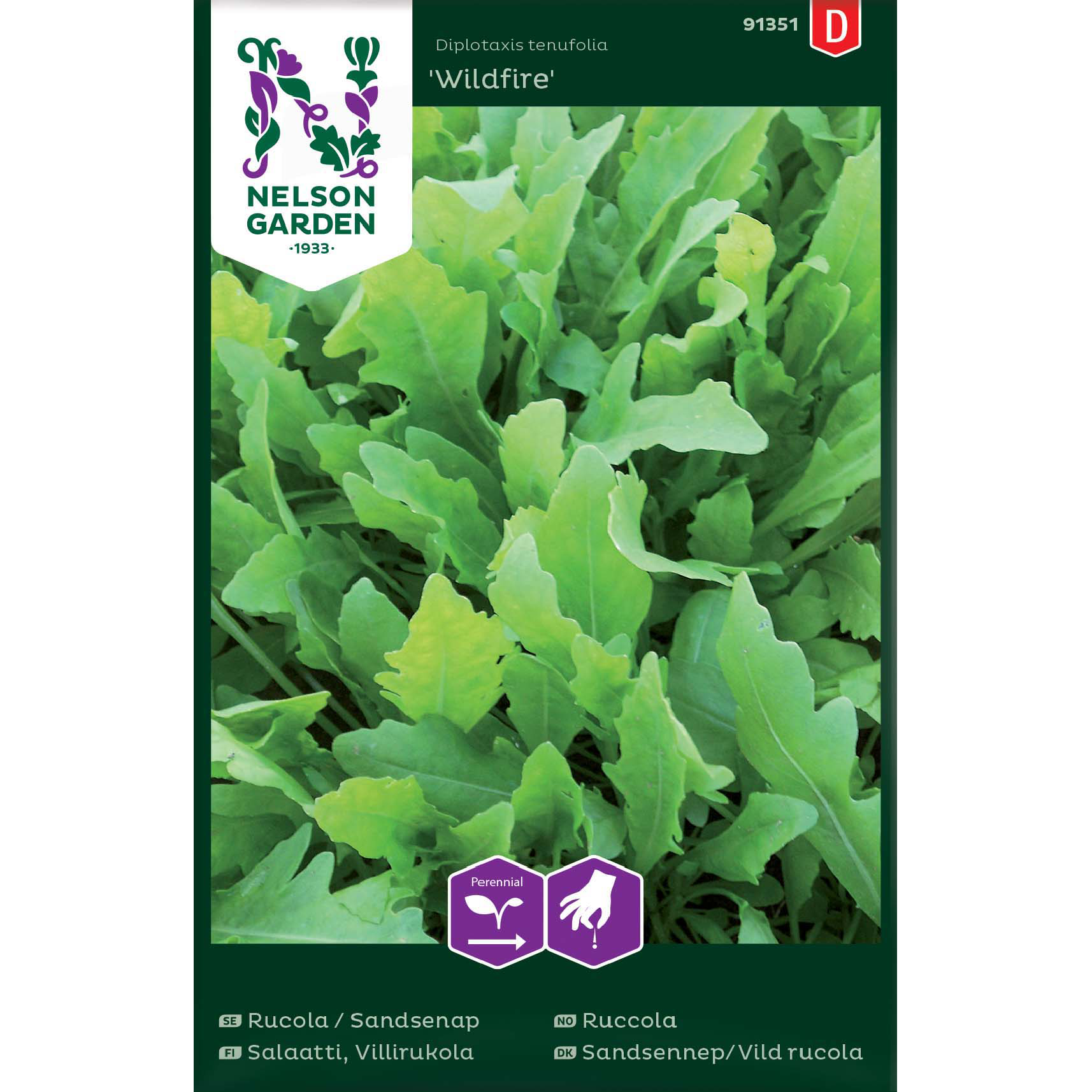 Rucola / Sandsenap, Wildfire