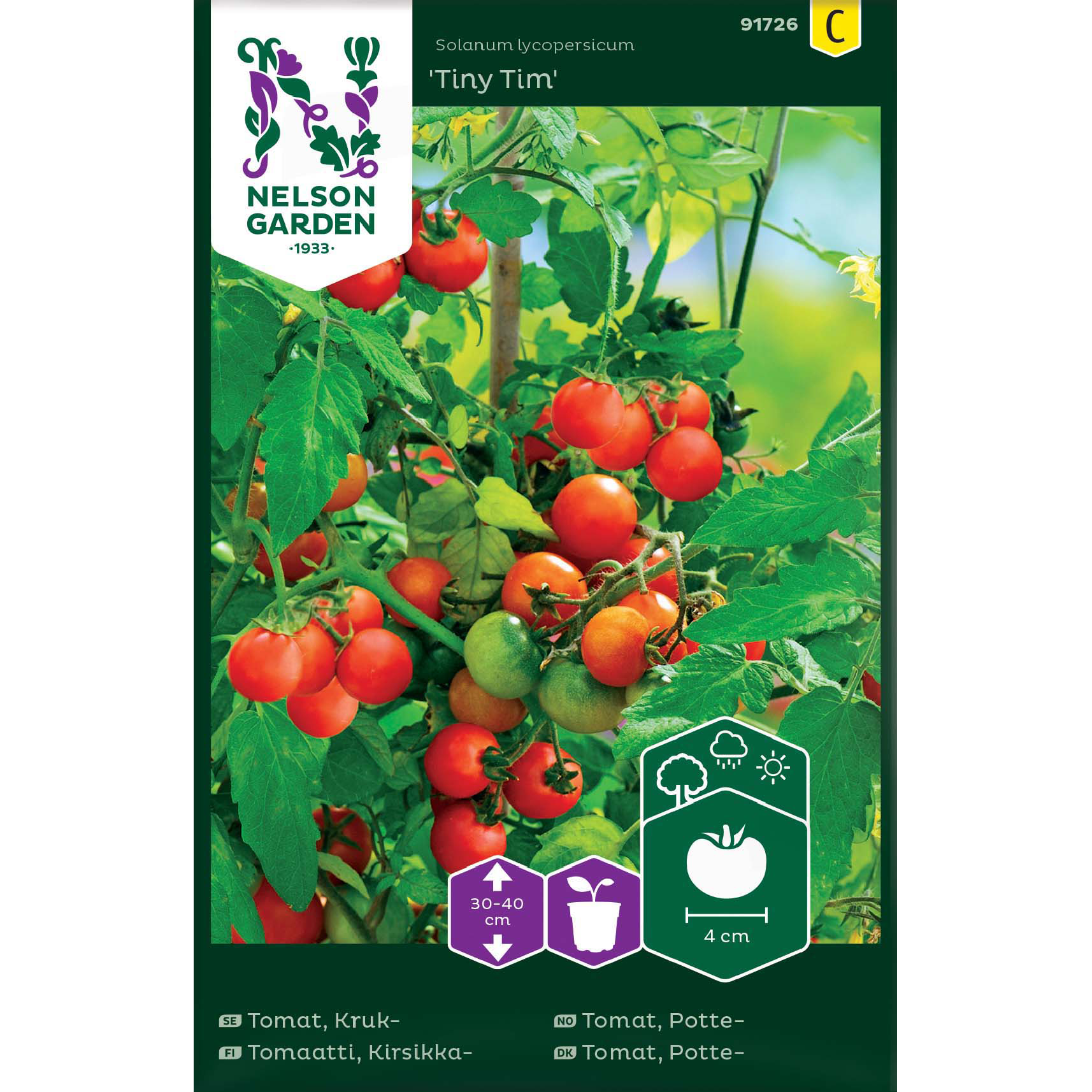 Tomat, Körsb.-, Tiny Tim