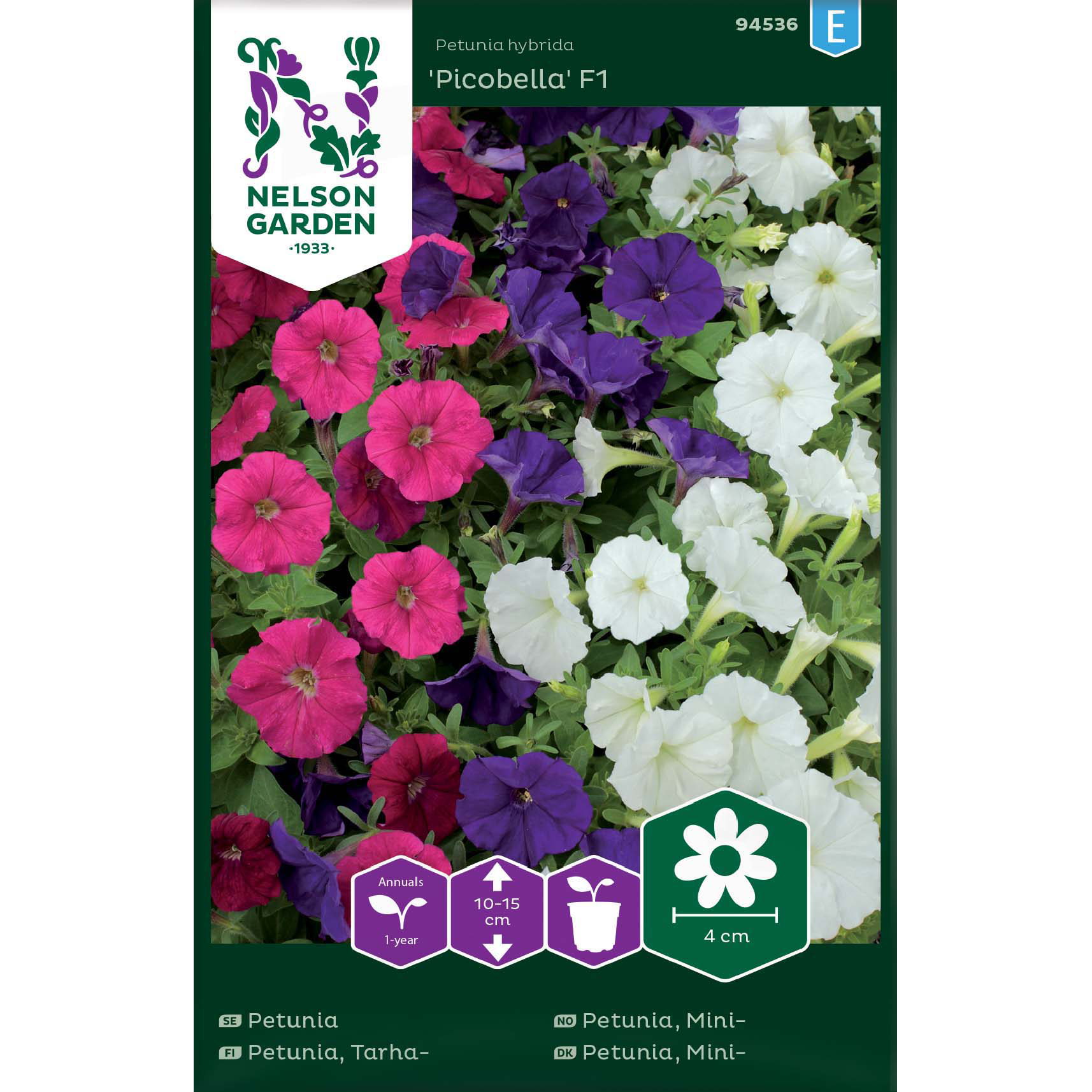 Petunia, Picobella F1, mini, b