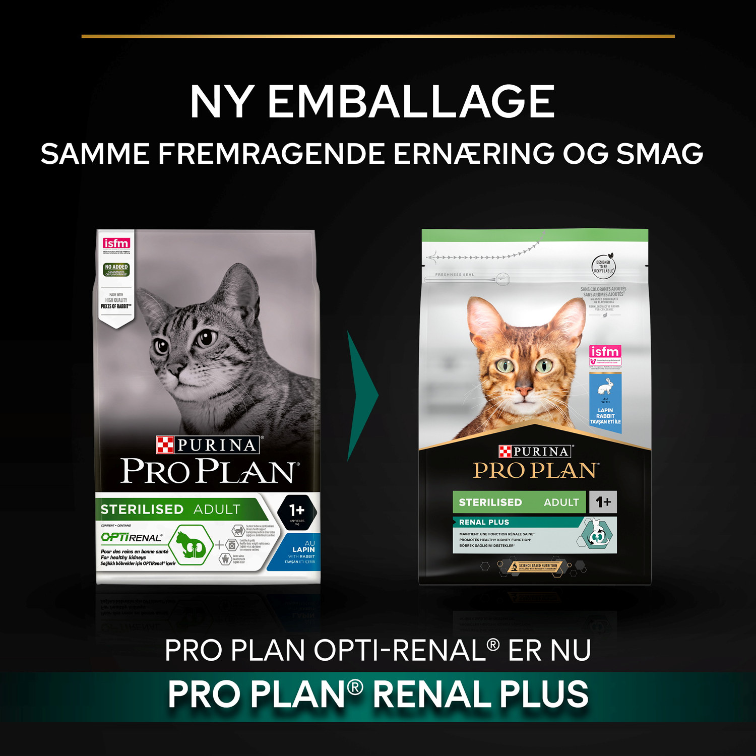 PRO PLAN® Sterilised Adult Renal Plus 3kg