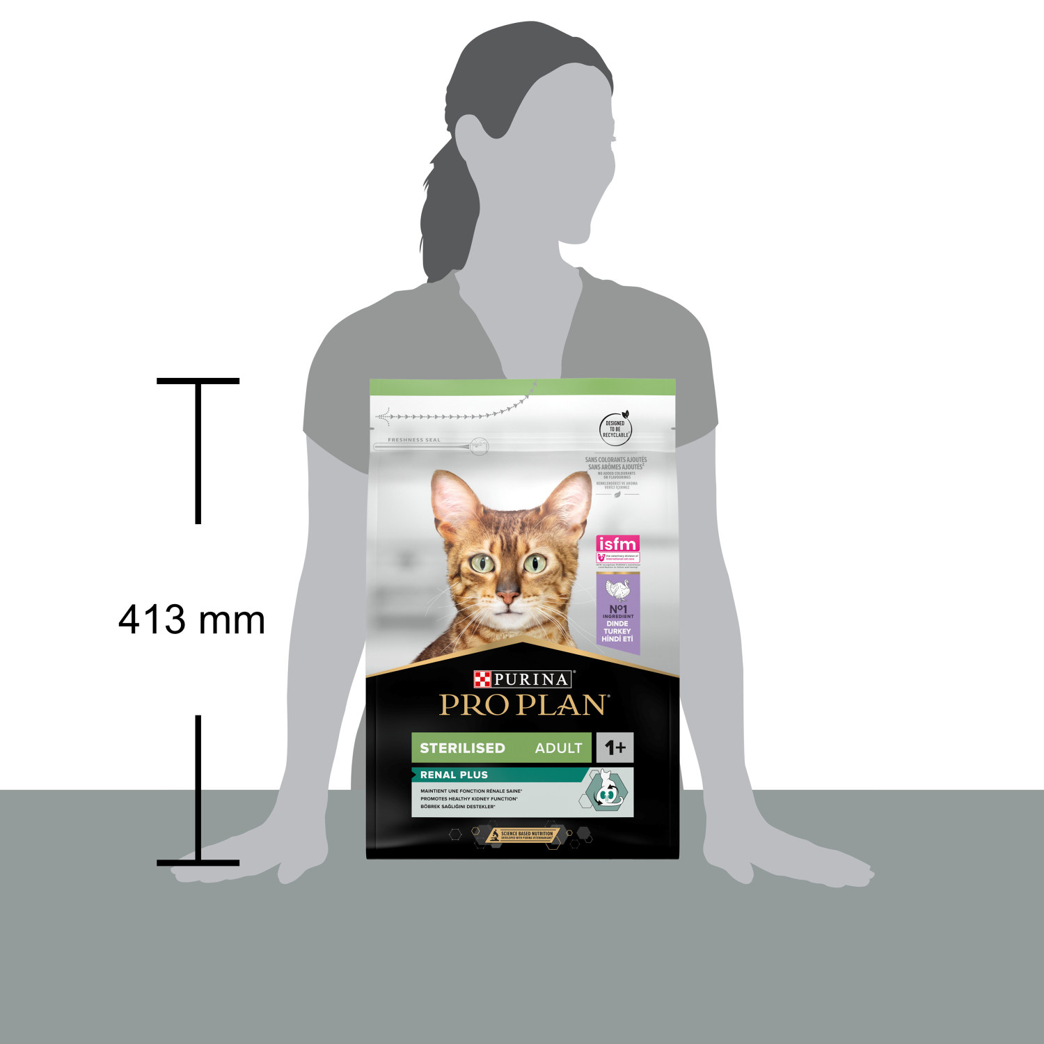 PRO PLAN® Sterilised Adult Renal Plus 3kg