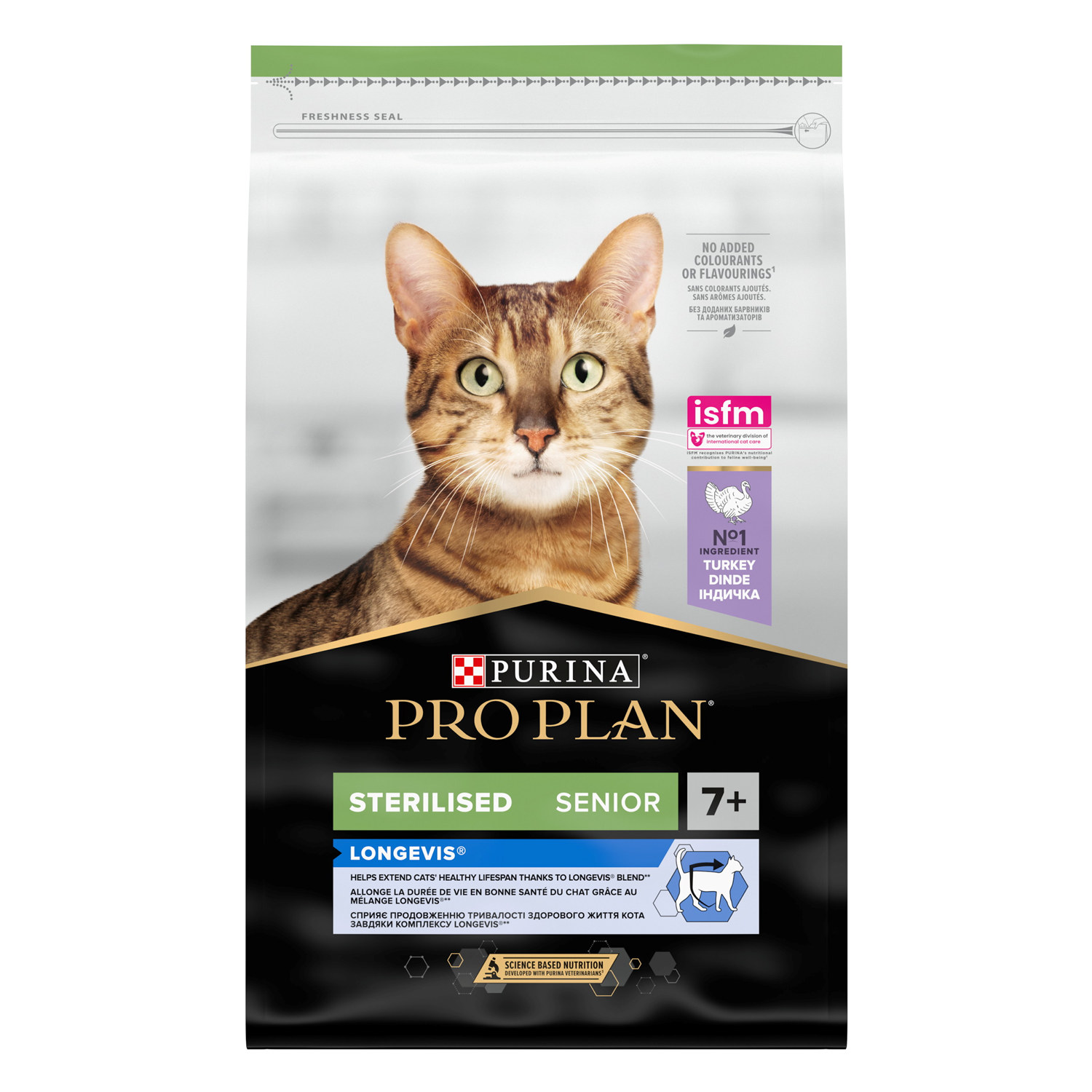 Pro Plan Cat Sterilised 7+ Turkey 10kg