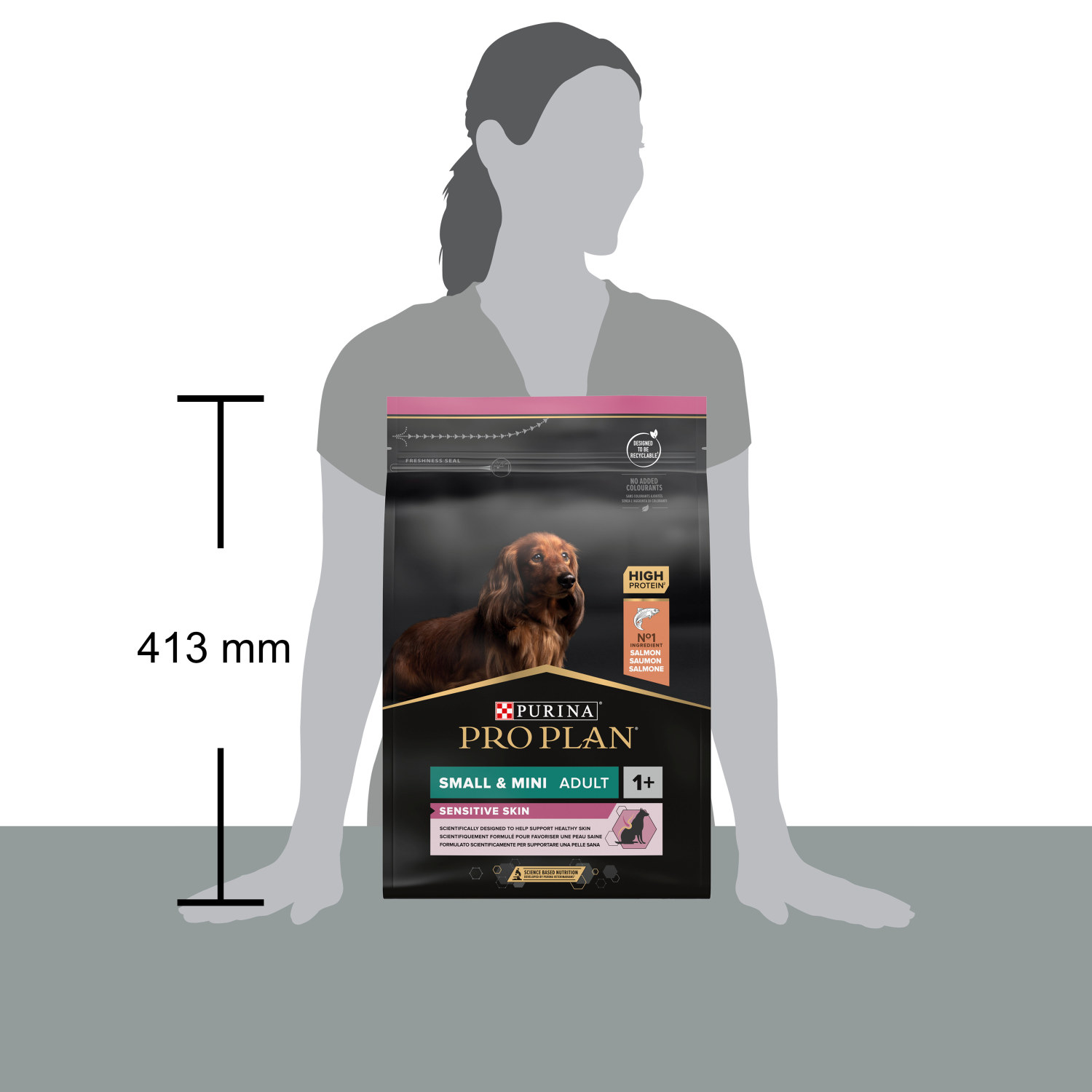 PRO PLAN® Small & Mini Adult - Sensitive Skin 3kg