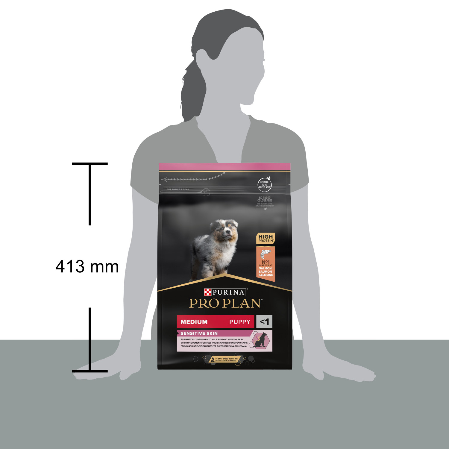 PRO PLAN® Medium Puppy  - Sensitive Skin 3kg
