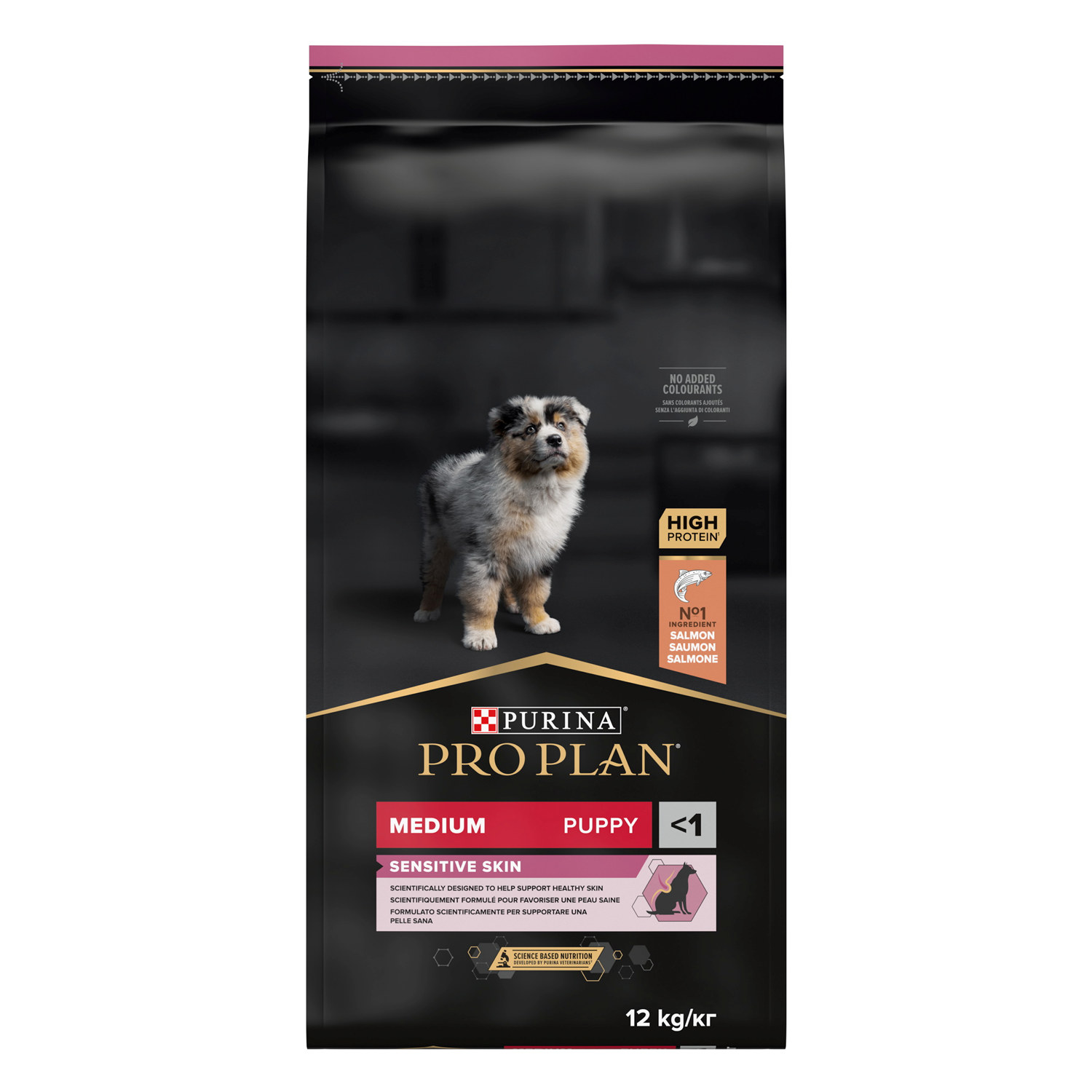 PRO PLAN® Medium Puppy  - Sensitive Skin 12kg