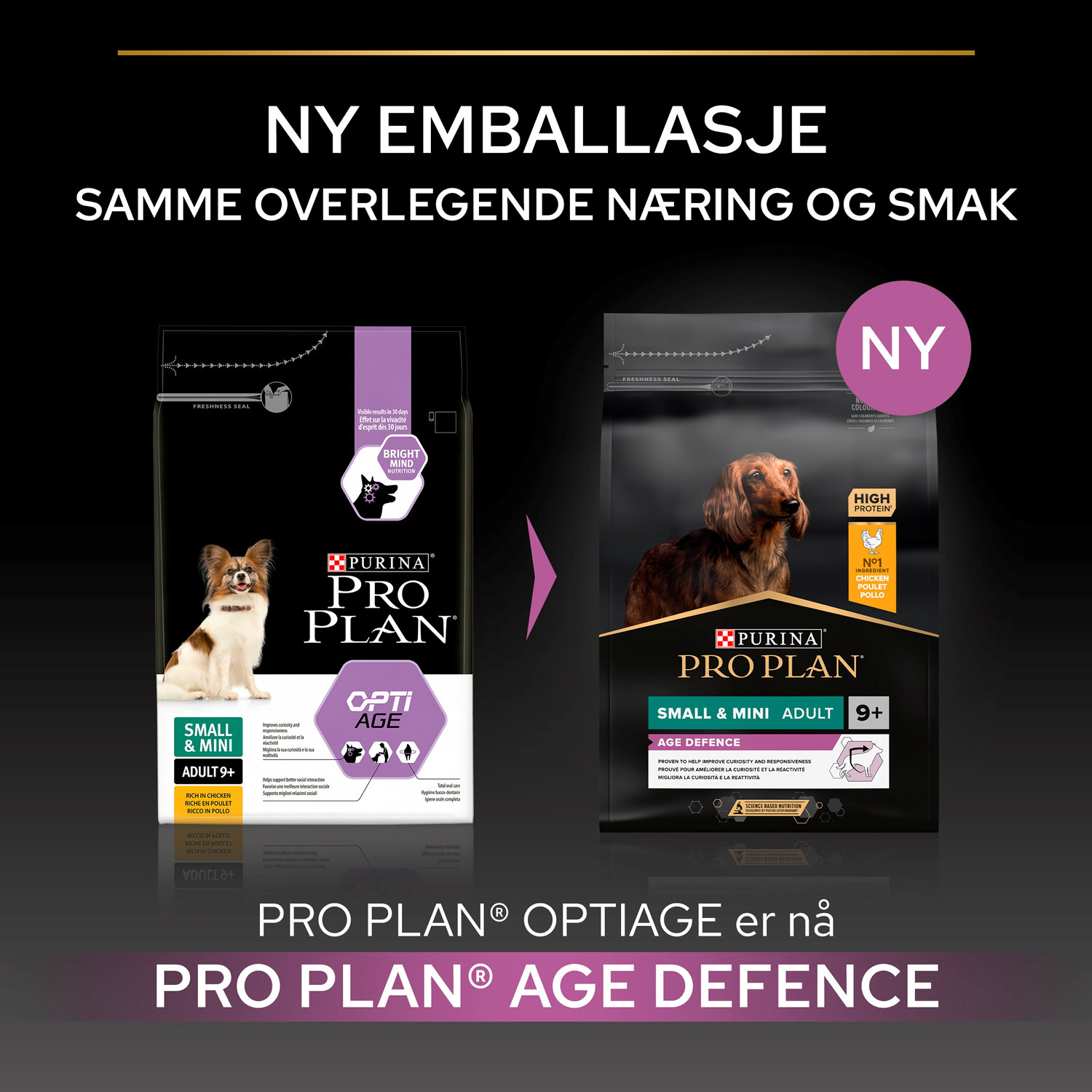 PRO PLAN Medium & Large ADULT 7+ - OPTIAGE 14kg