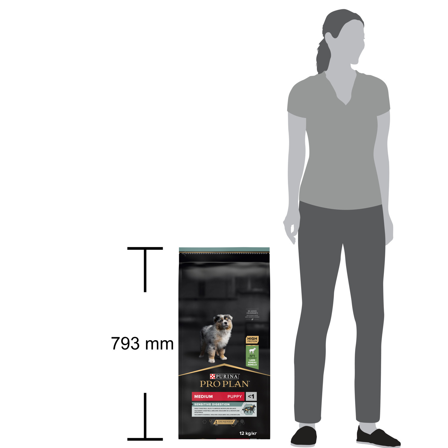 PRO PLAN Medium Puppy - OPTIDIGEST Lamm 12kg