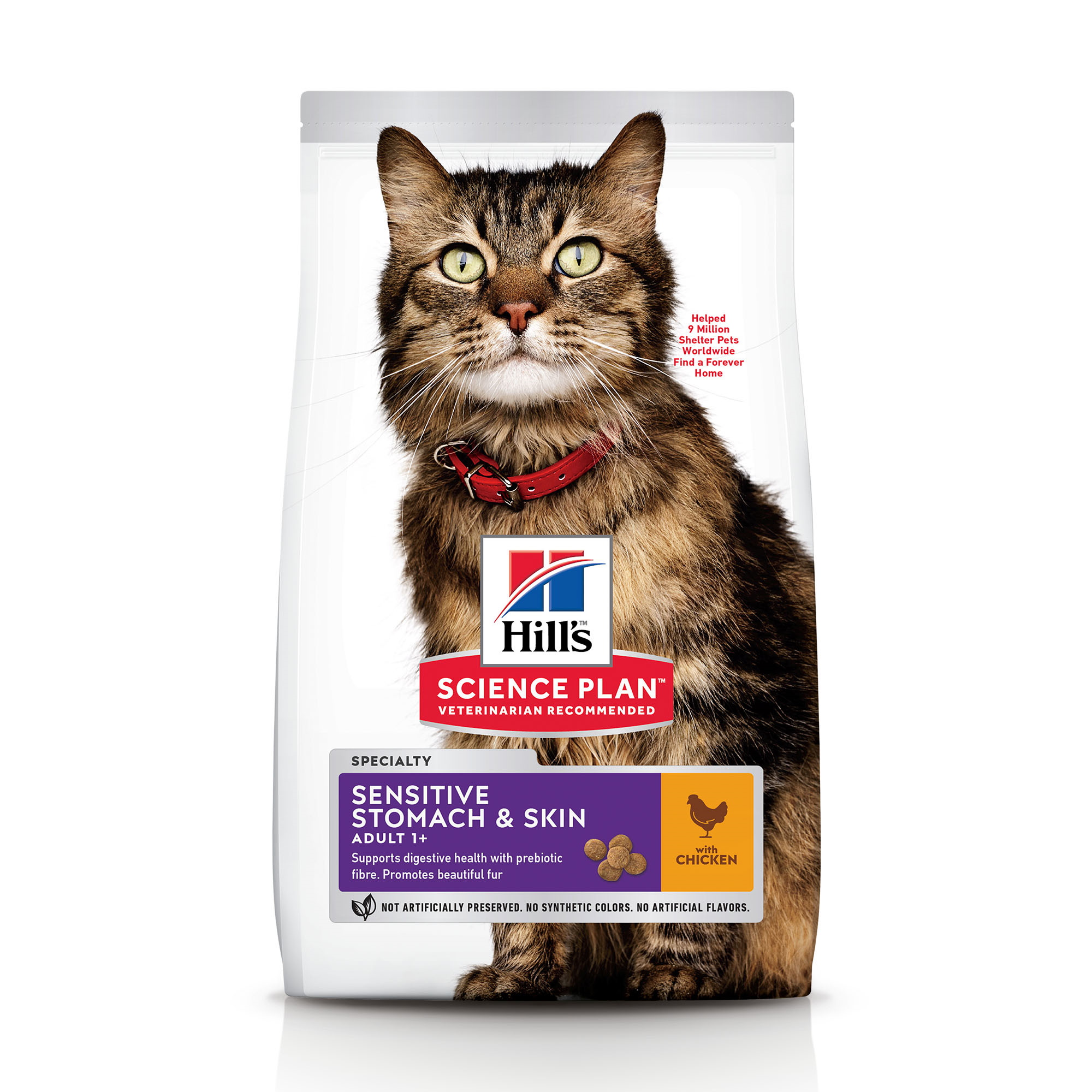 SP Feline Adult Sen.Stomach & Skin Chicken 1.5kg