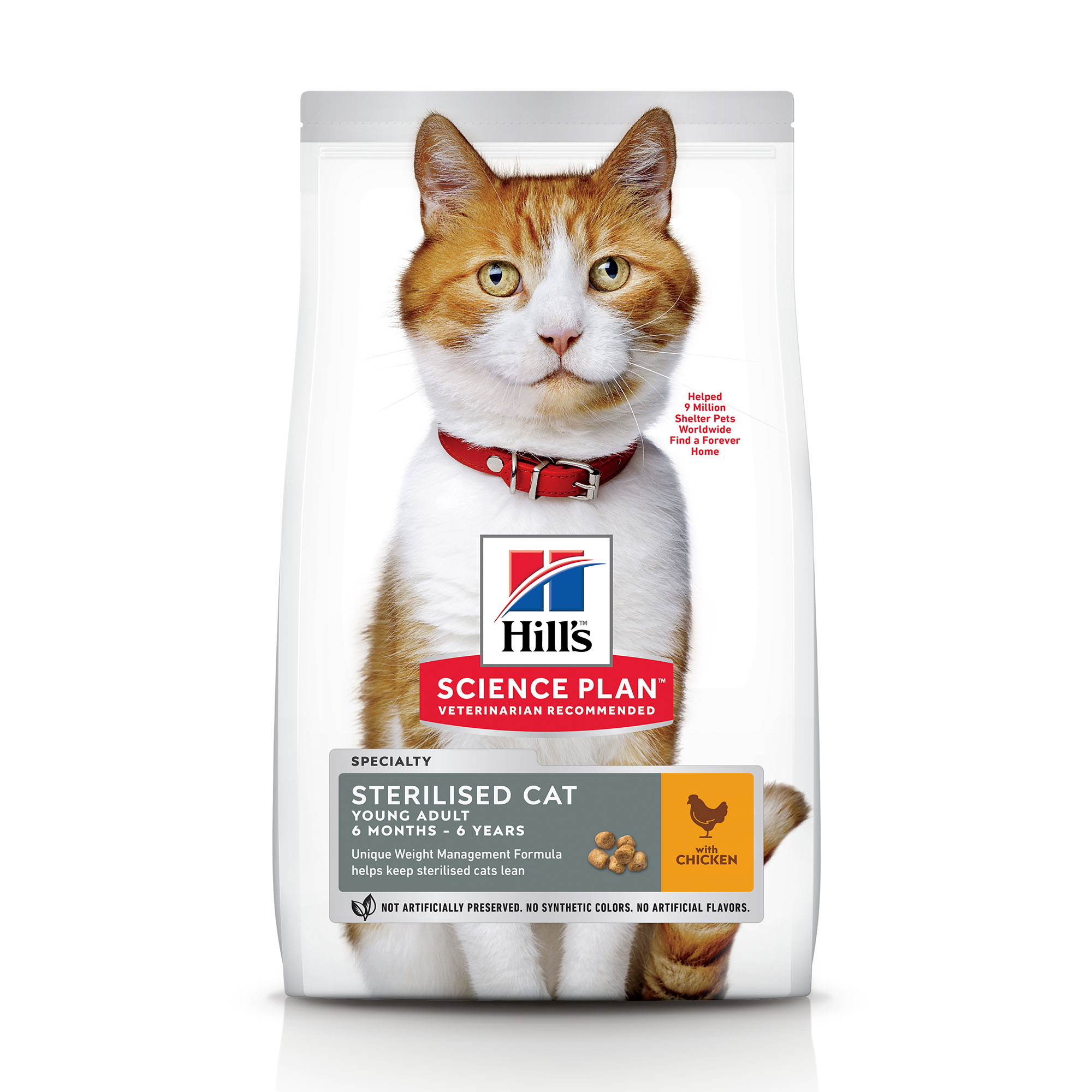 SP Feline YoungAd Sterilised Chicken 7kg