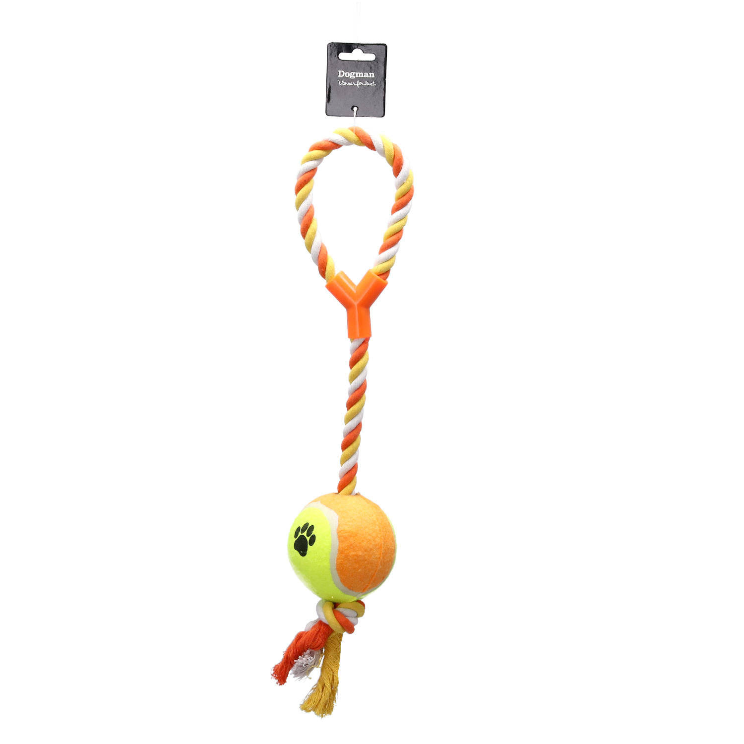 Dog Toy Rope w XL Tennisball