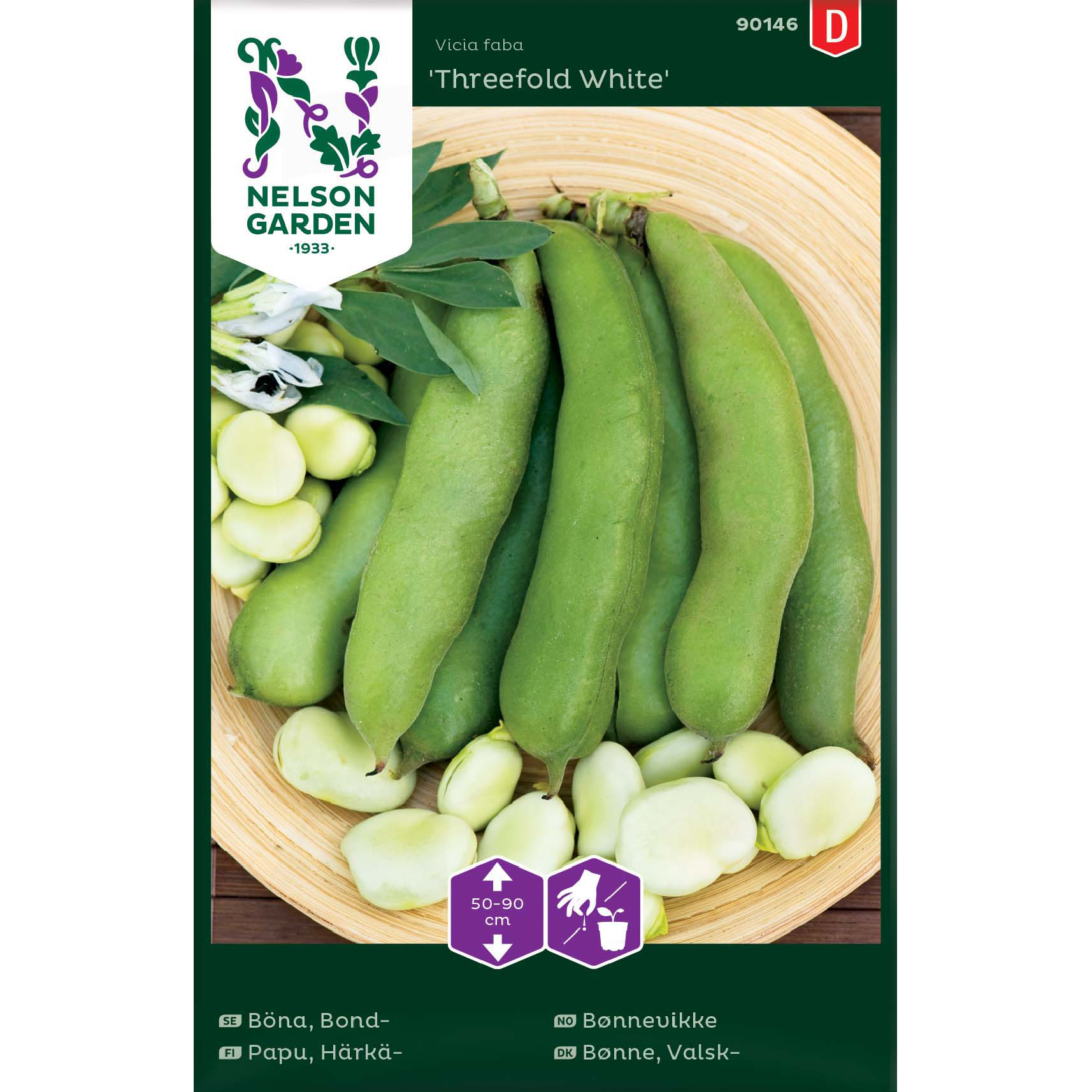 Böna, Bond-, Threefold White