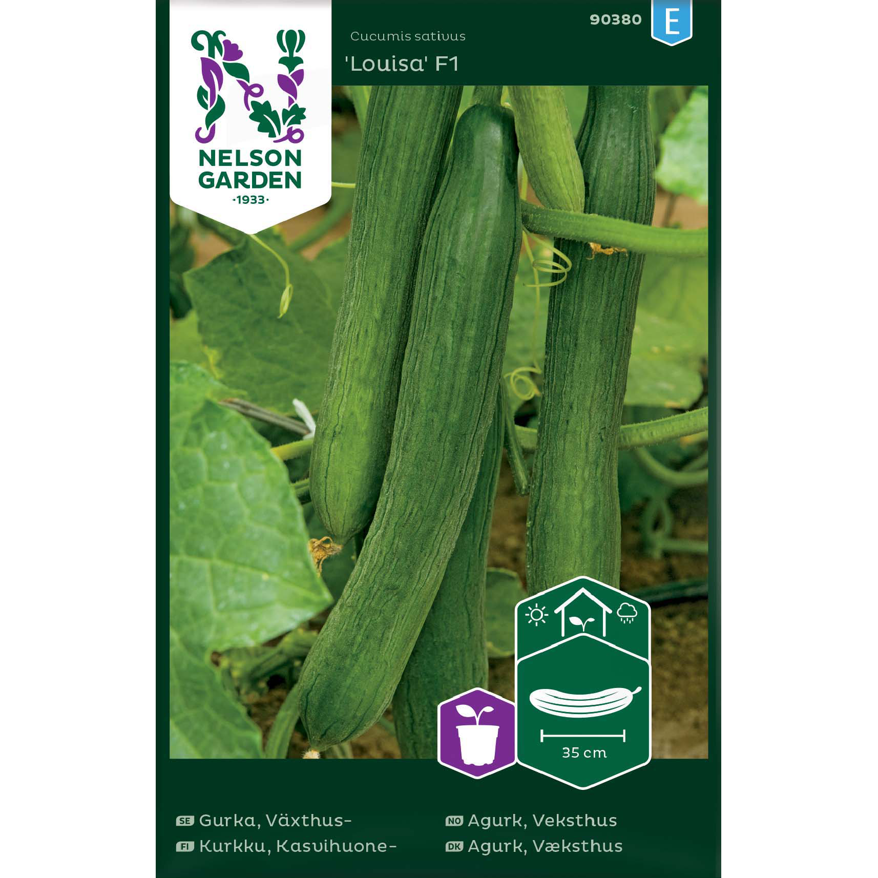 Gurka, Växthus-, Louisa F1