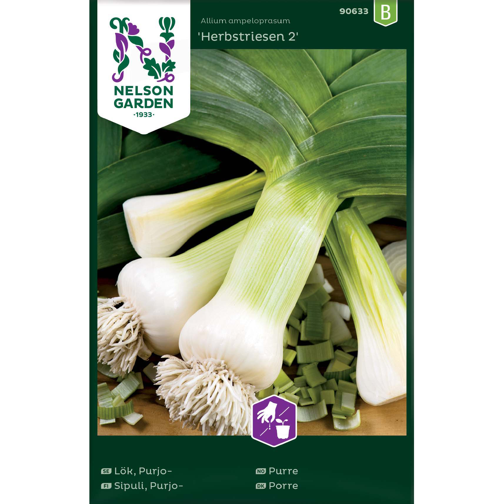Lök, Purjo-, Herbstriesen 2, h