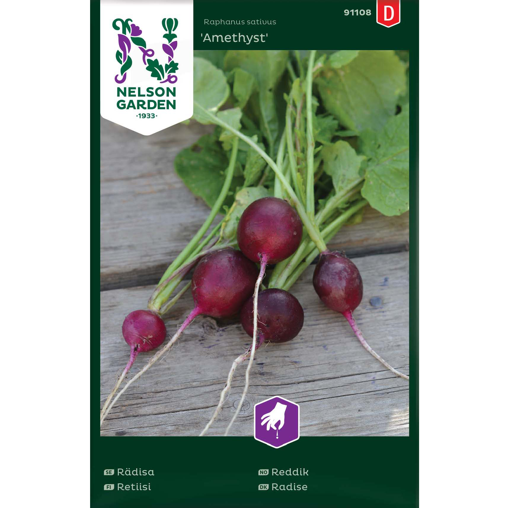 Rädisa, Amethyst