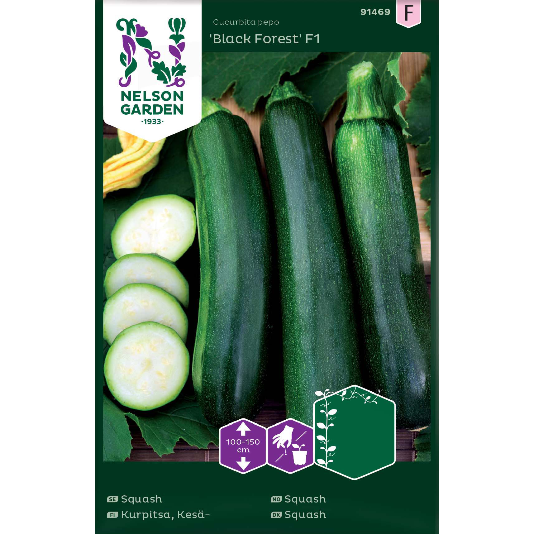 Squash, Kläng-, Black Forest F