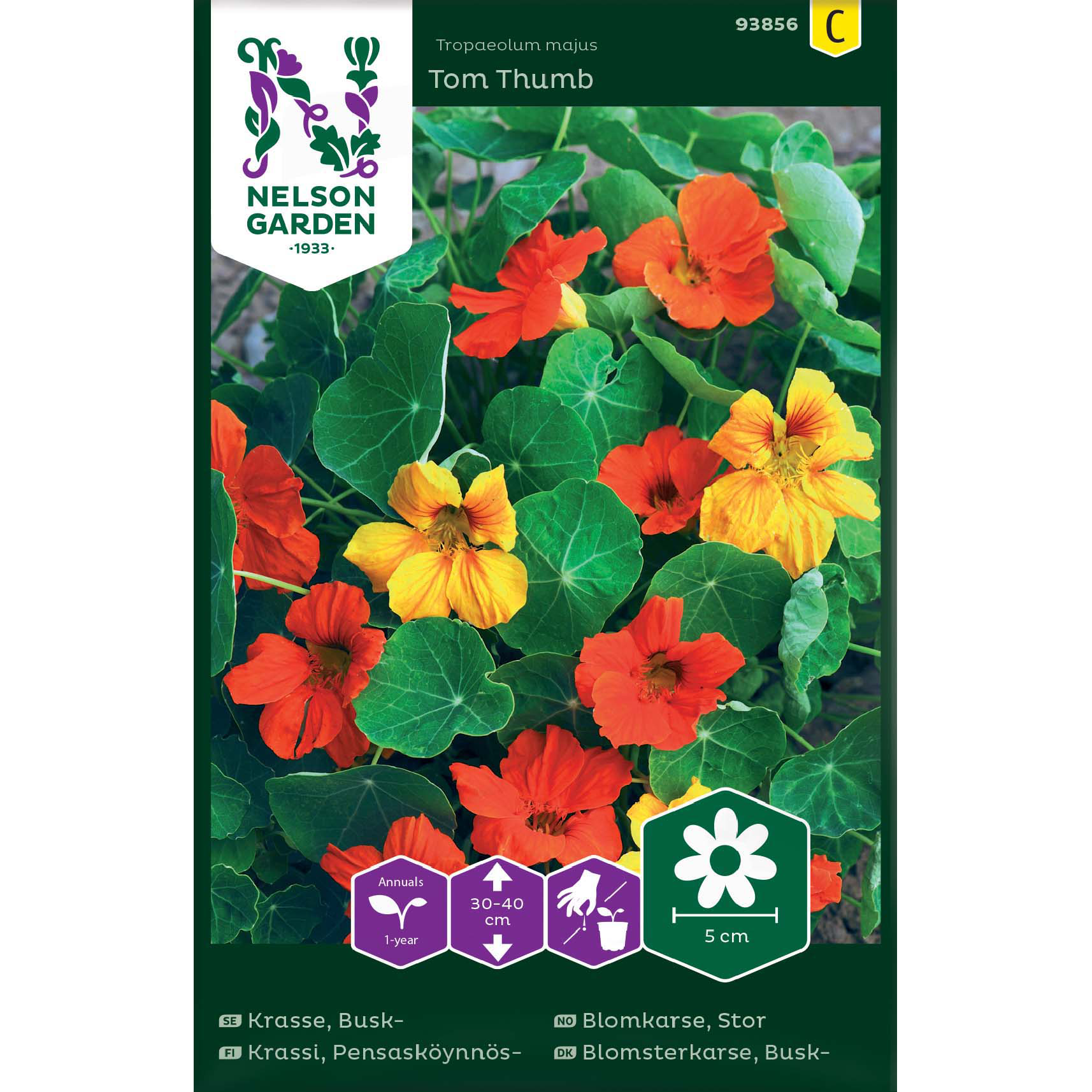 Stor Blomkarse Tom Thumb