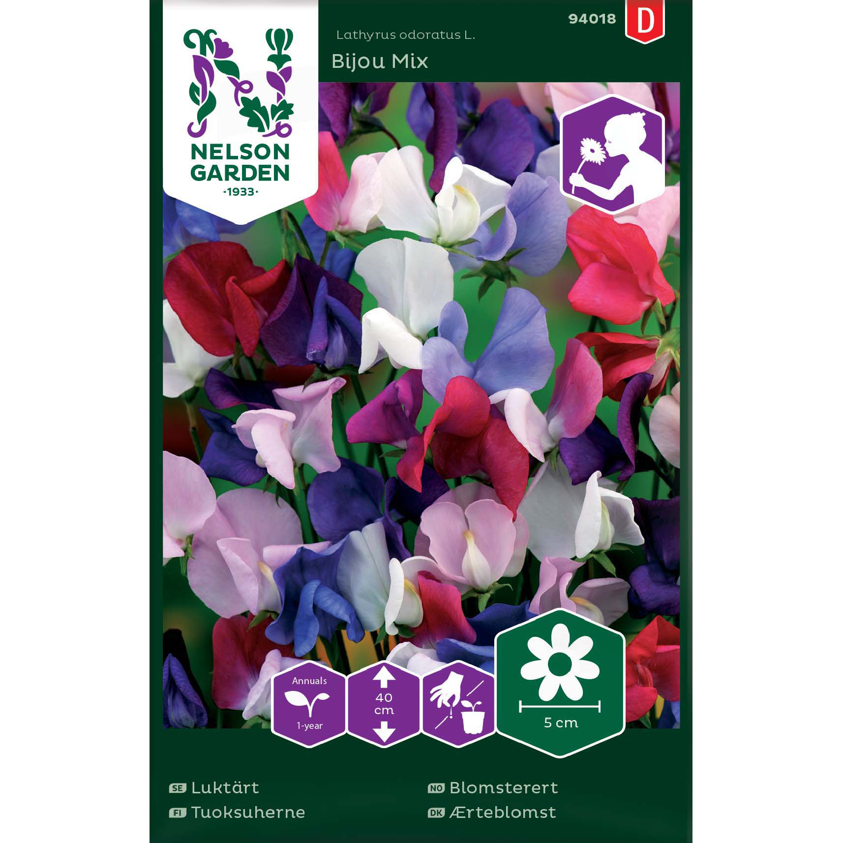 Erteblomst 'Bijou Mix'