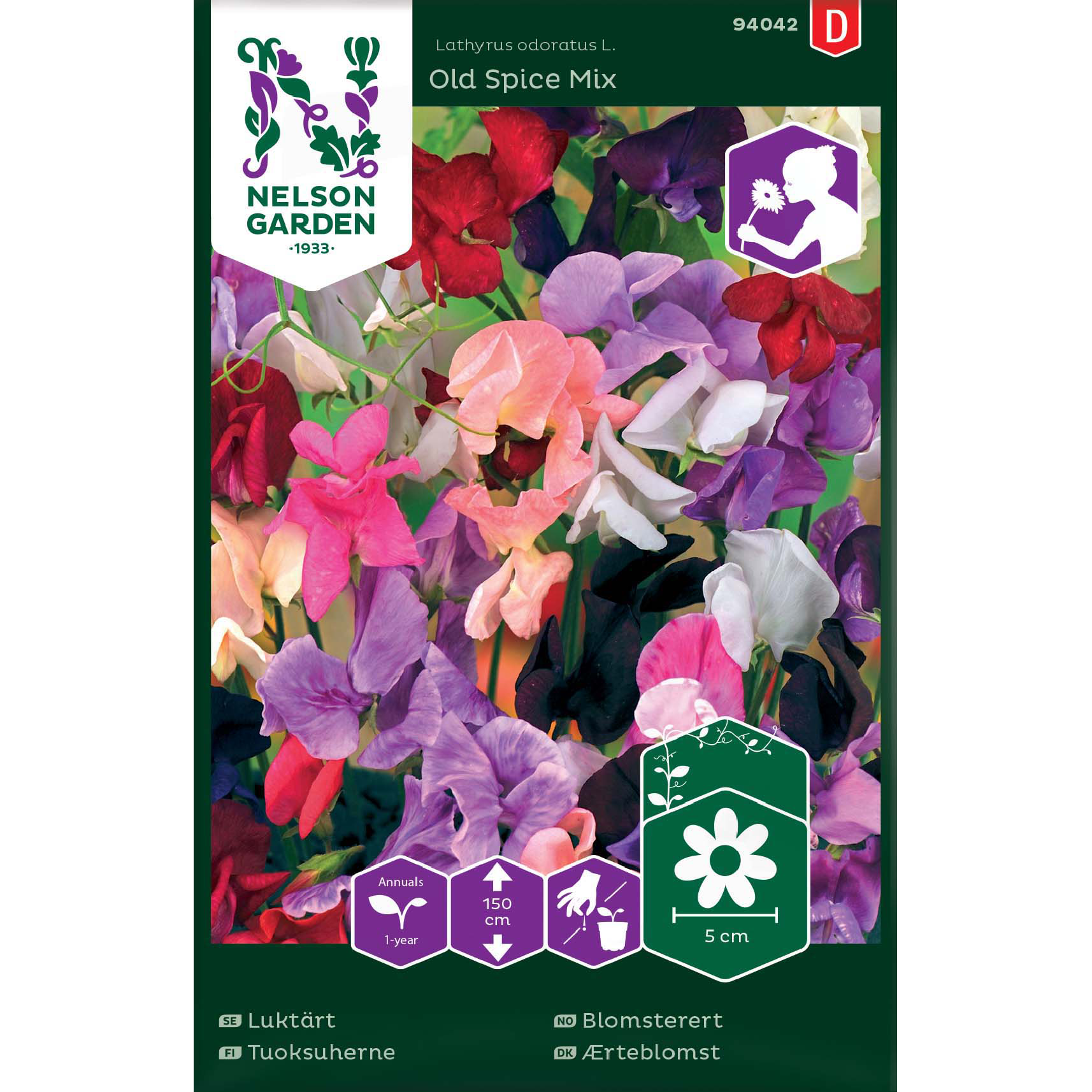 Luktärt, Old Spice Mix, Gammel