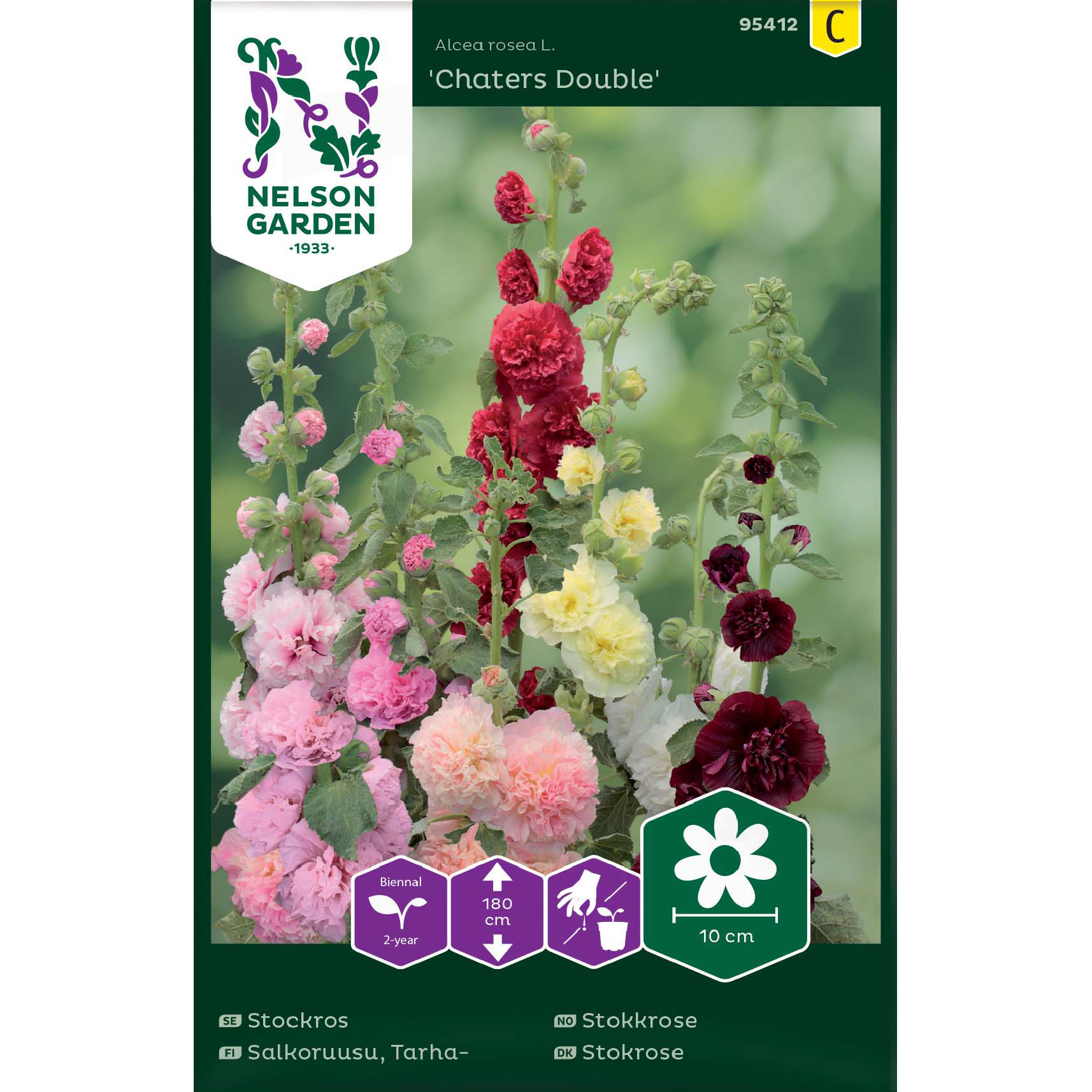 Stokkrose 'Chaters Double'