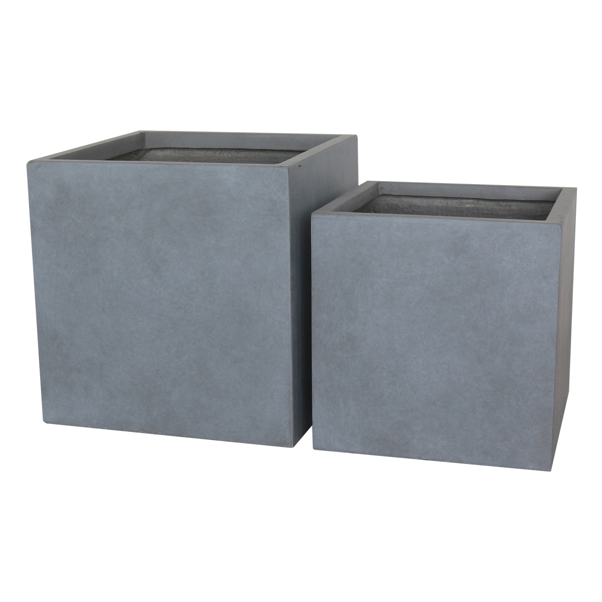 Edison pot 40x40 grey