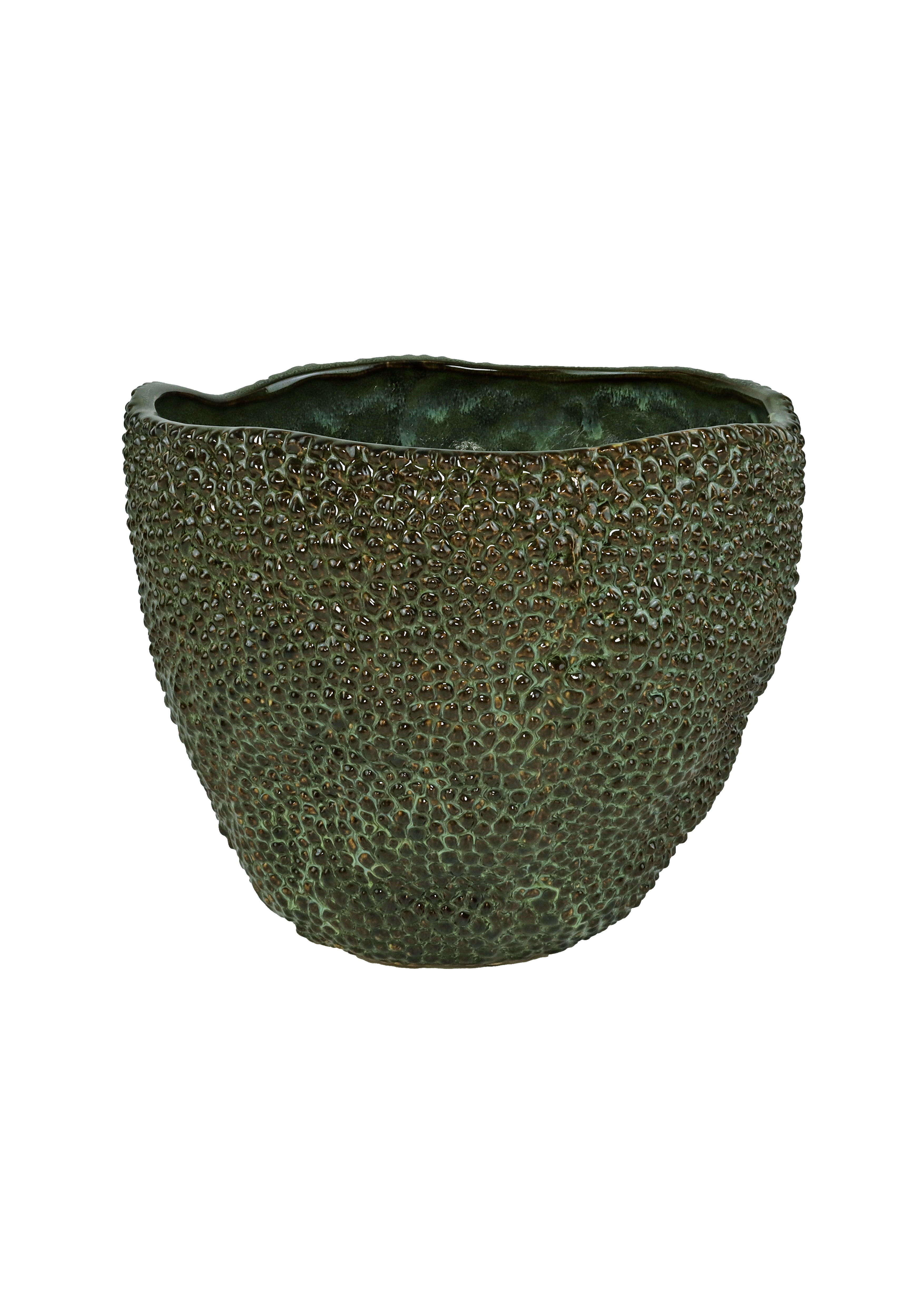 Rocky pot D18 green