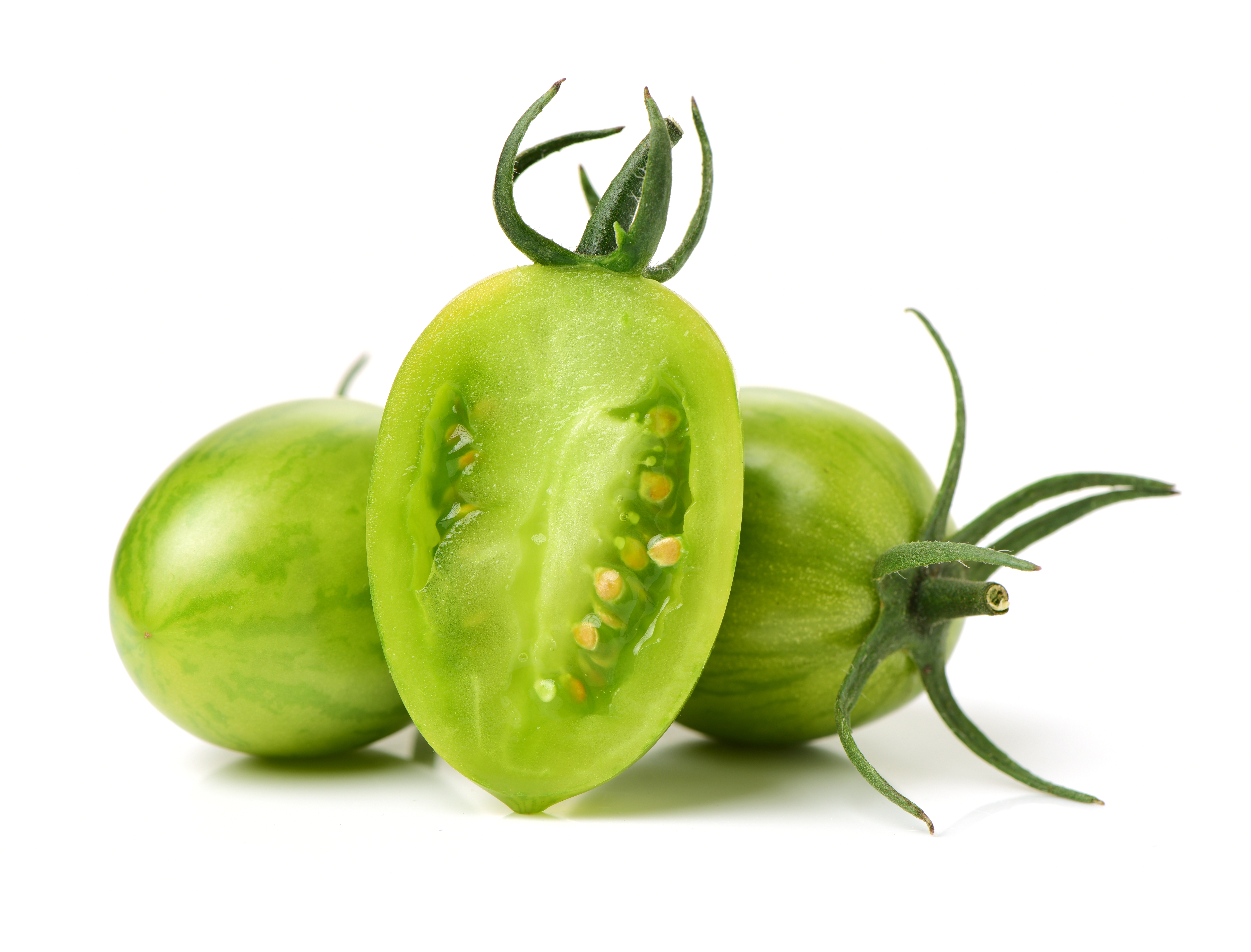 Plommontomat 'Artisan Green Tiger'