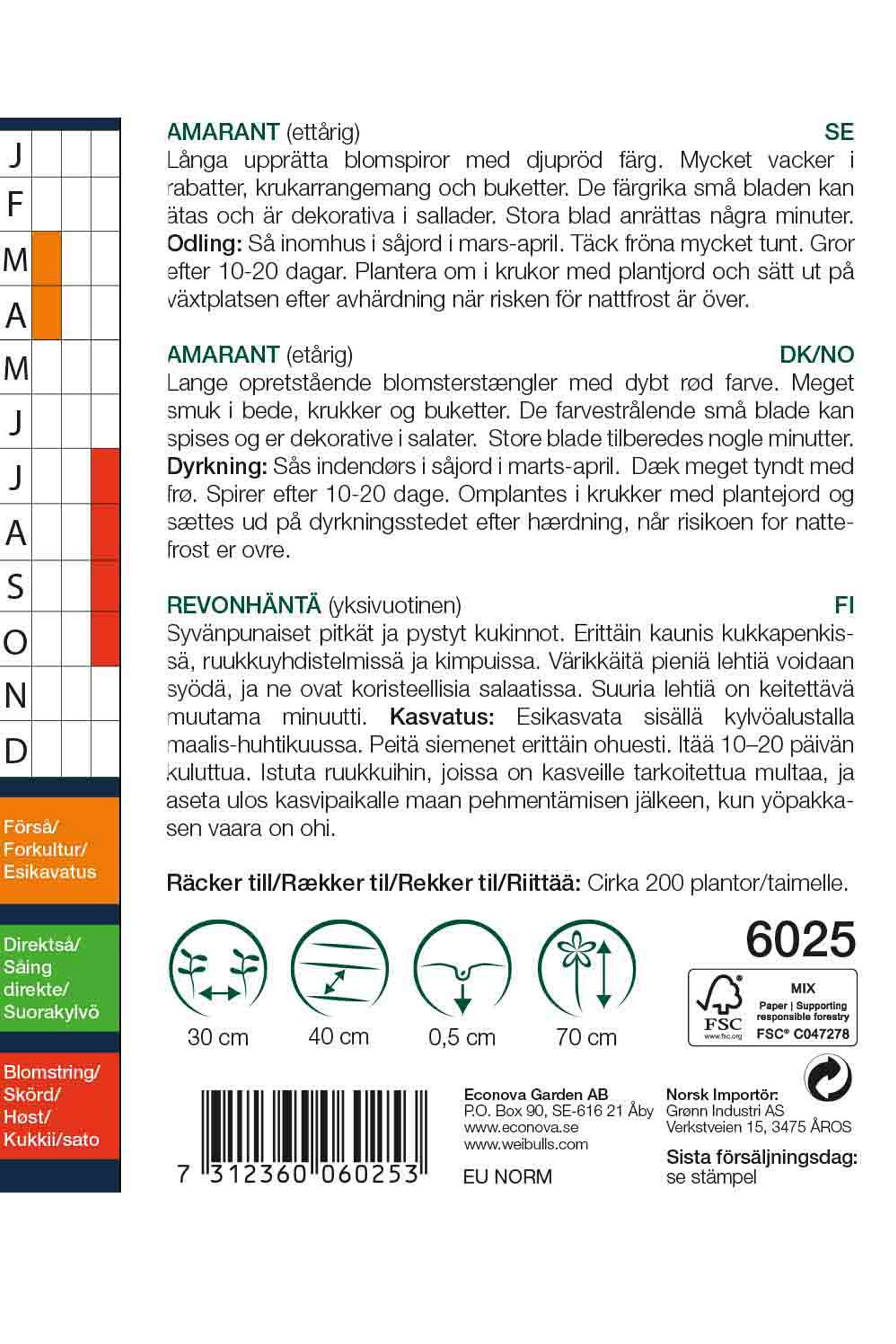 Amarant 'Garnet Red'