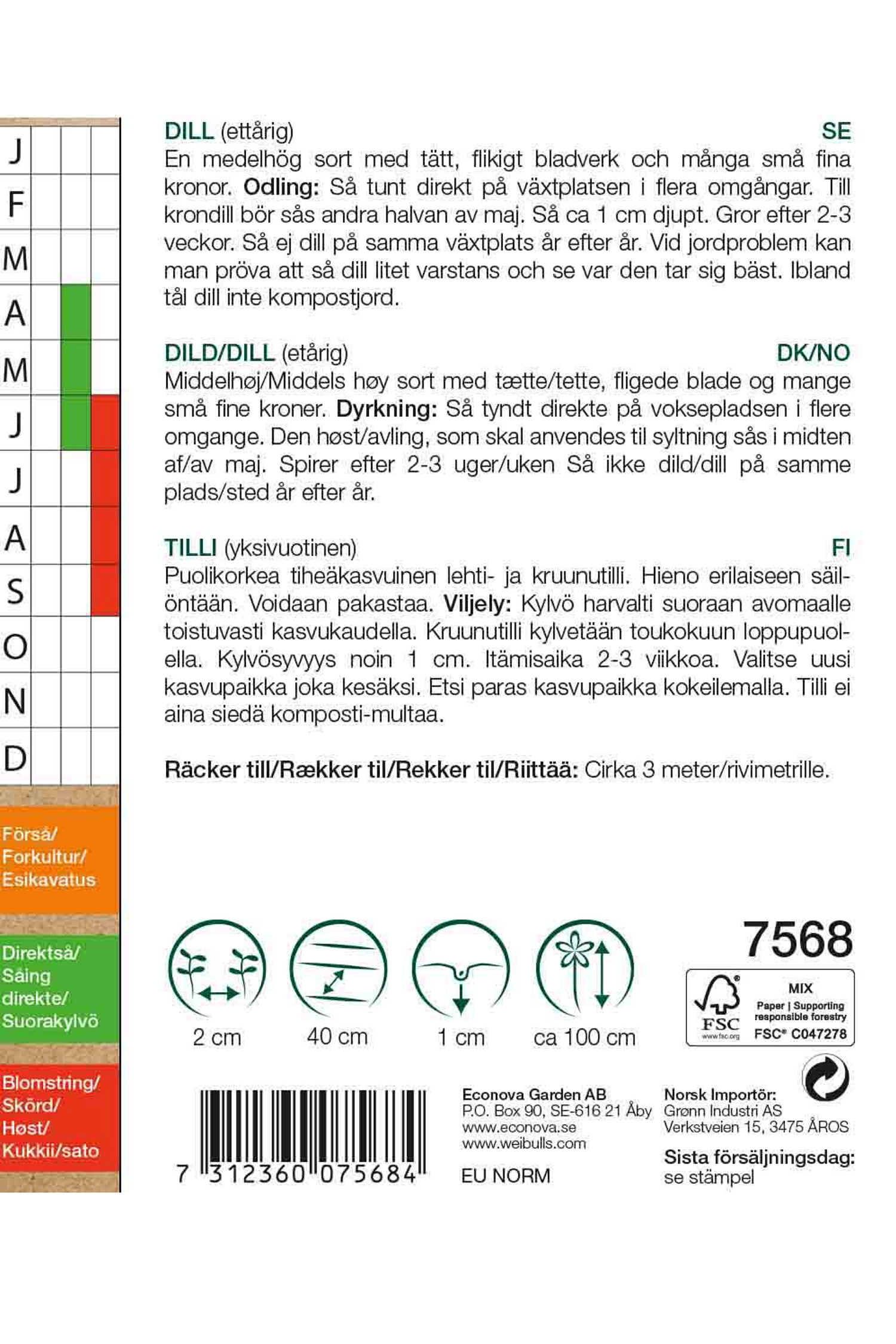 Dill 'Sari' KRAV