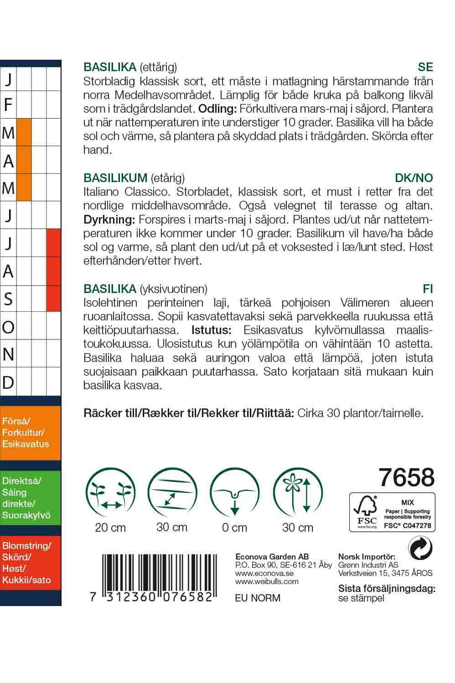 Basilika 'Italiano Classic'