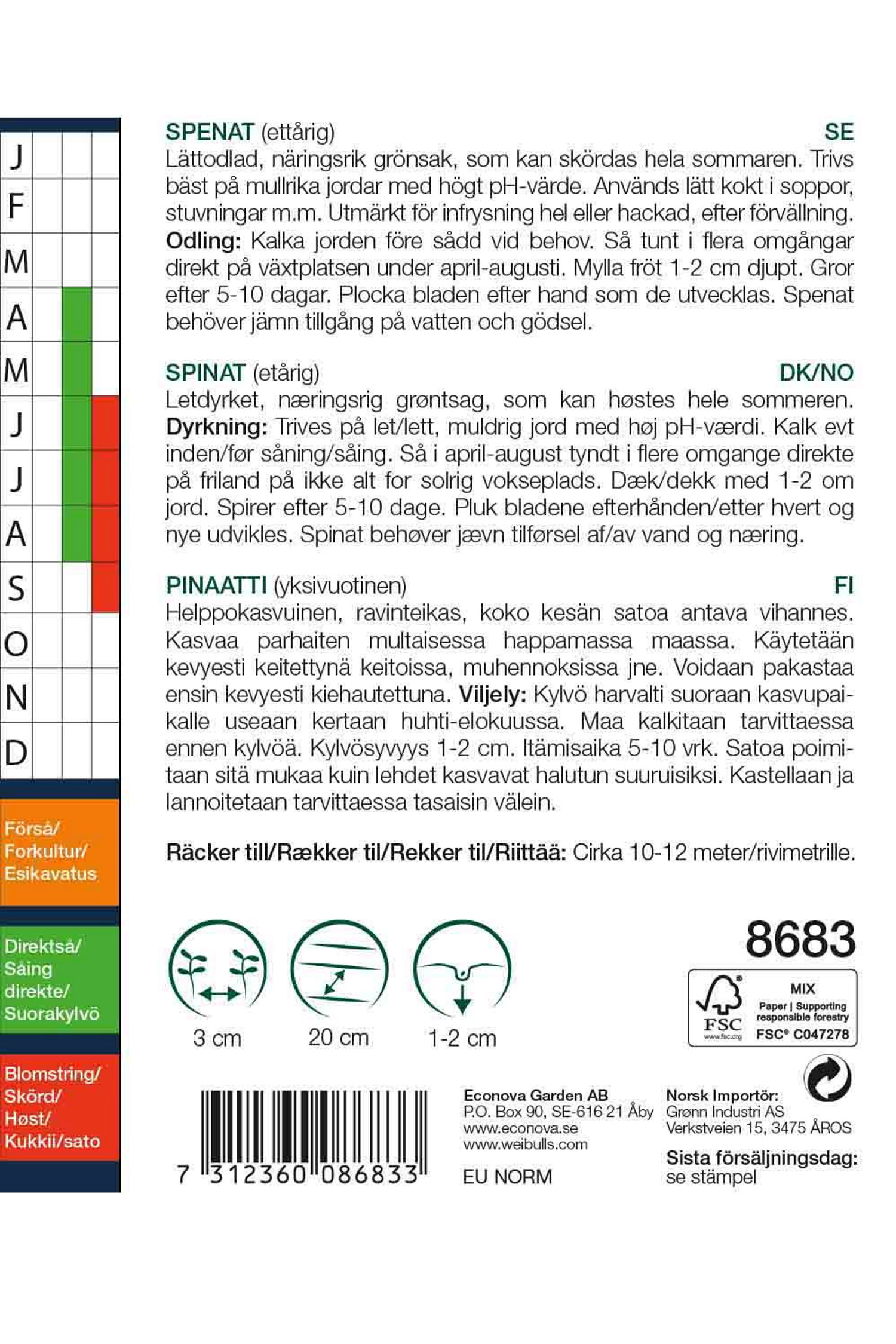 Spenat 'Resistoflay'