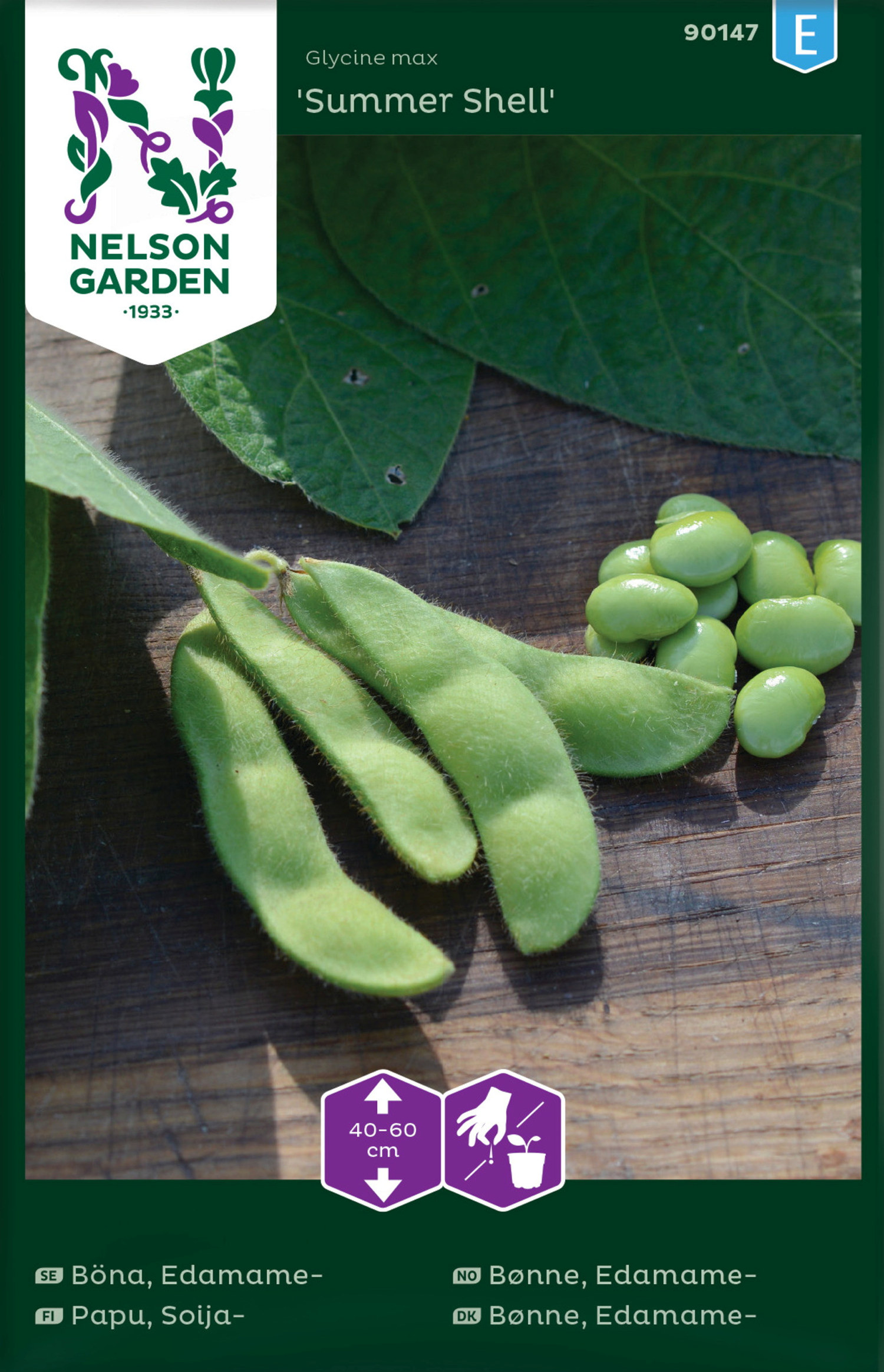 Böna, Edamame-, Summer Shell