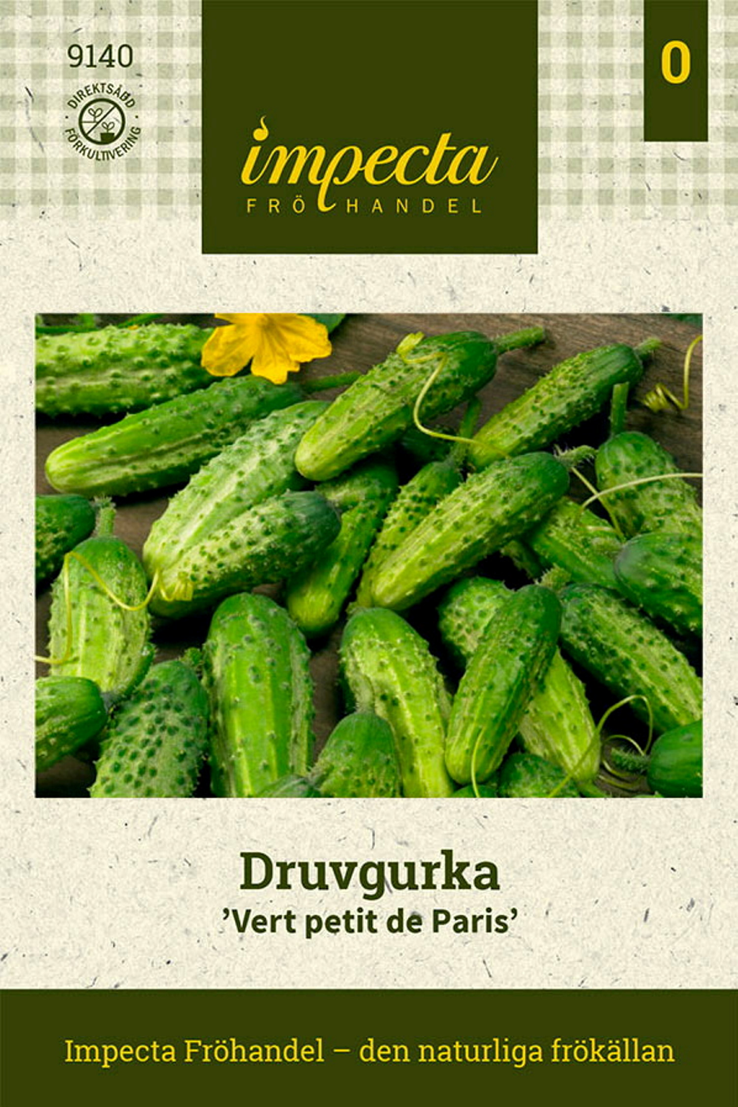 Druvgurka 'Vert Petit de Paris'