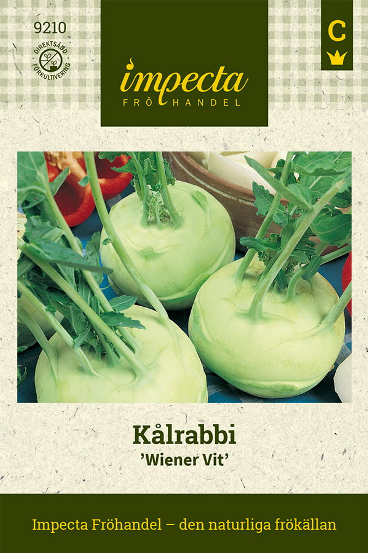 Kålrabbi 'Wiener Vit'