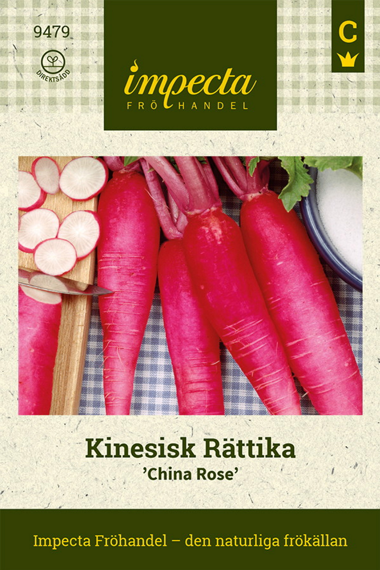 Kinesisk Rättika 'China Rose'